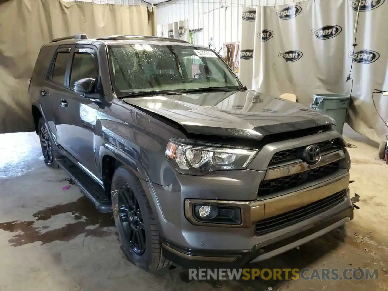 1 Photograph of a damaged car JTEZU5JR2K5208145 TOYOTA 4RUNNER 2019