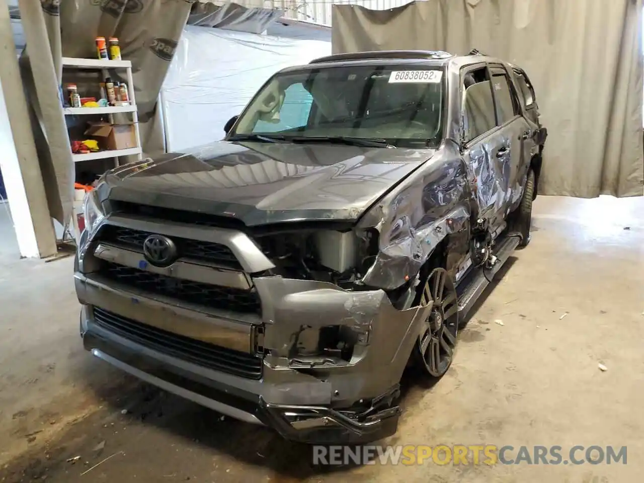 2 Photograph of a damaged car JTEZU5JR2K5208145 TOYOTA 4RUNNER 2019