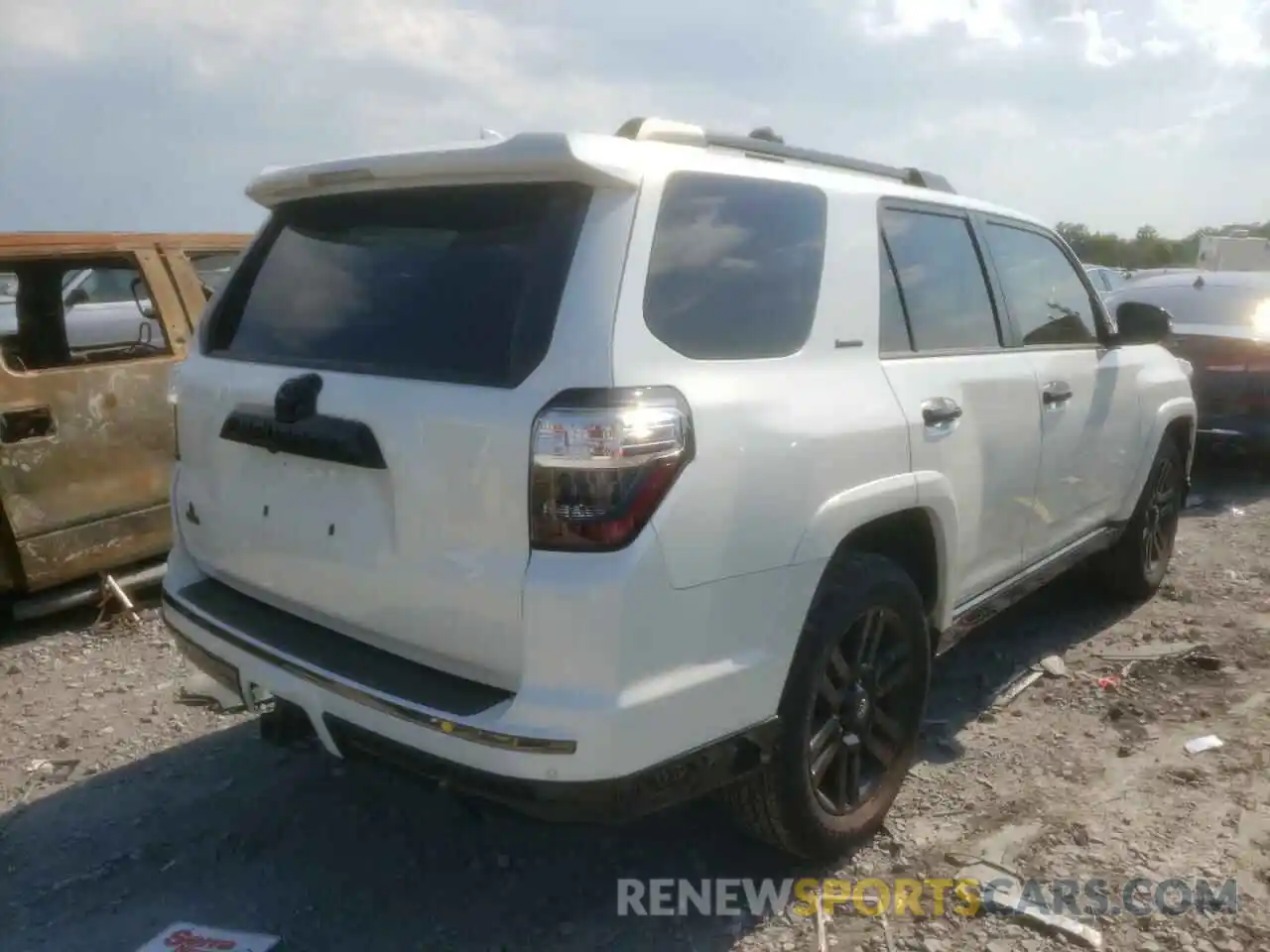 4 Фотография поврежденного автомобиля JTEZU5JR2K5208310 TOYOTA 4RUNNER 2019