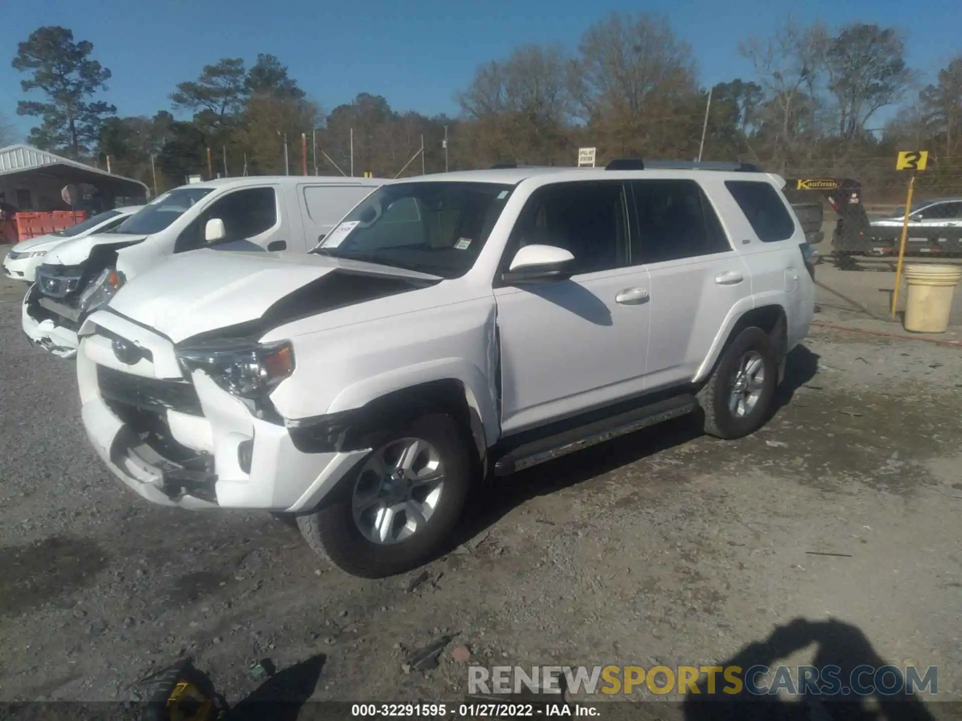 2 Фотография поврежденного автомобиля JTEZU5JR2K5210932 TOYOTA 4RUNNER 2019