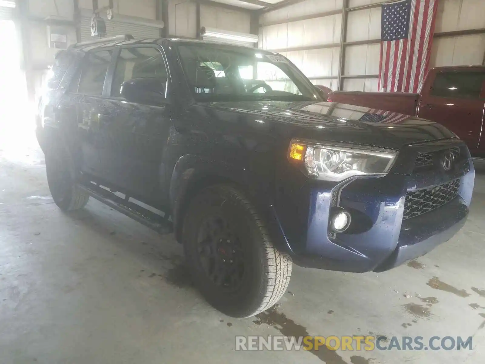 1 Photograph of a damaged car JTEZU5JR2K5211966 TOYOTA 4RUNNER 2019