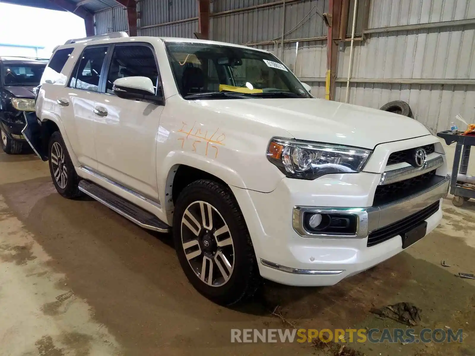 1 Photograph of a damaged car JTEZU5JR2K5212129 TOYOTA 4RUNNER 2019