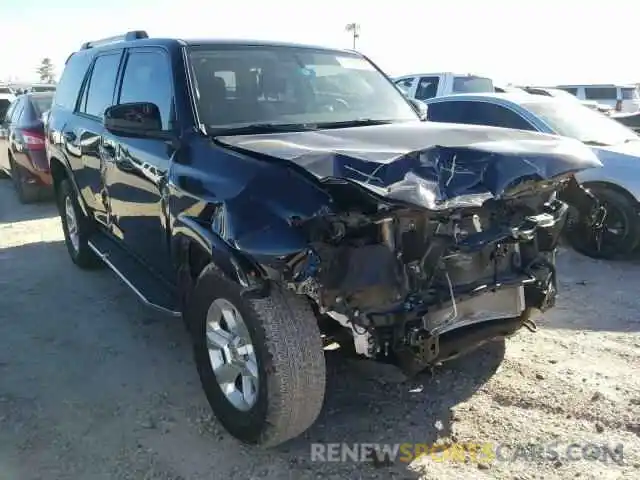 1 Photograph of a damaged car JTEZU5JR2K521277X TOYOTA 4RUNNER 2019