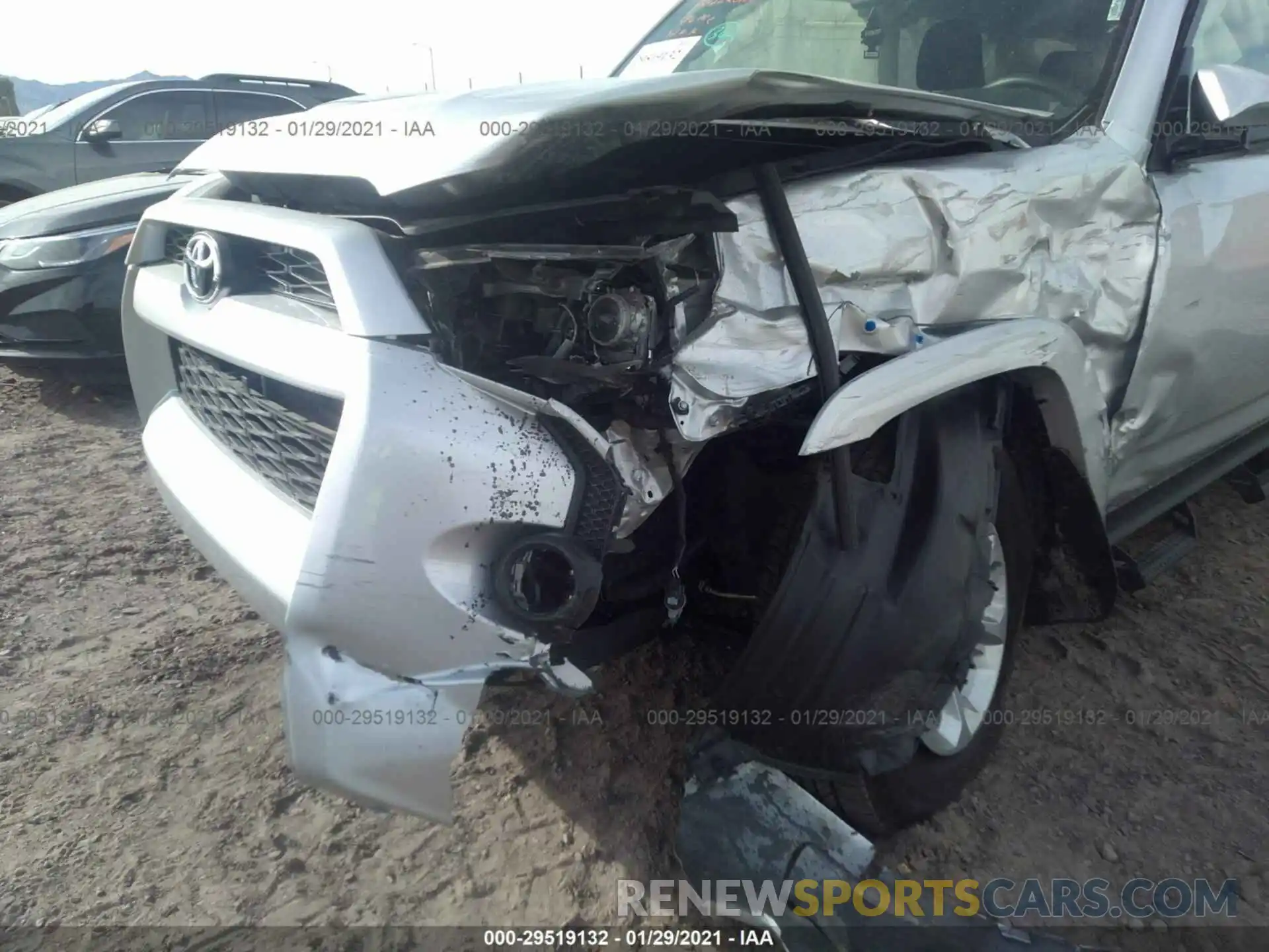 6 Photograph of a damaged car JTEZU5JR2K5212812 TOYOTA 4RUNNER 2019