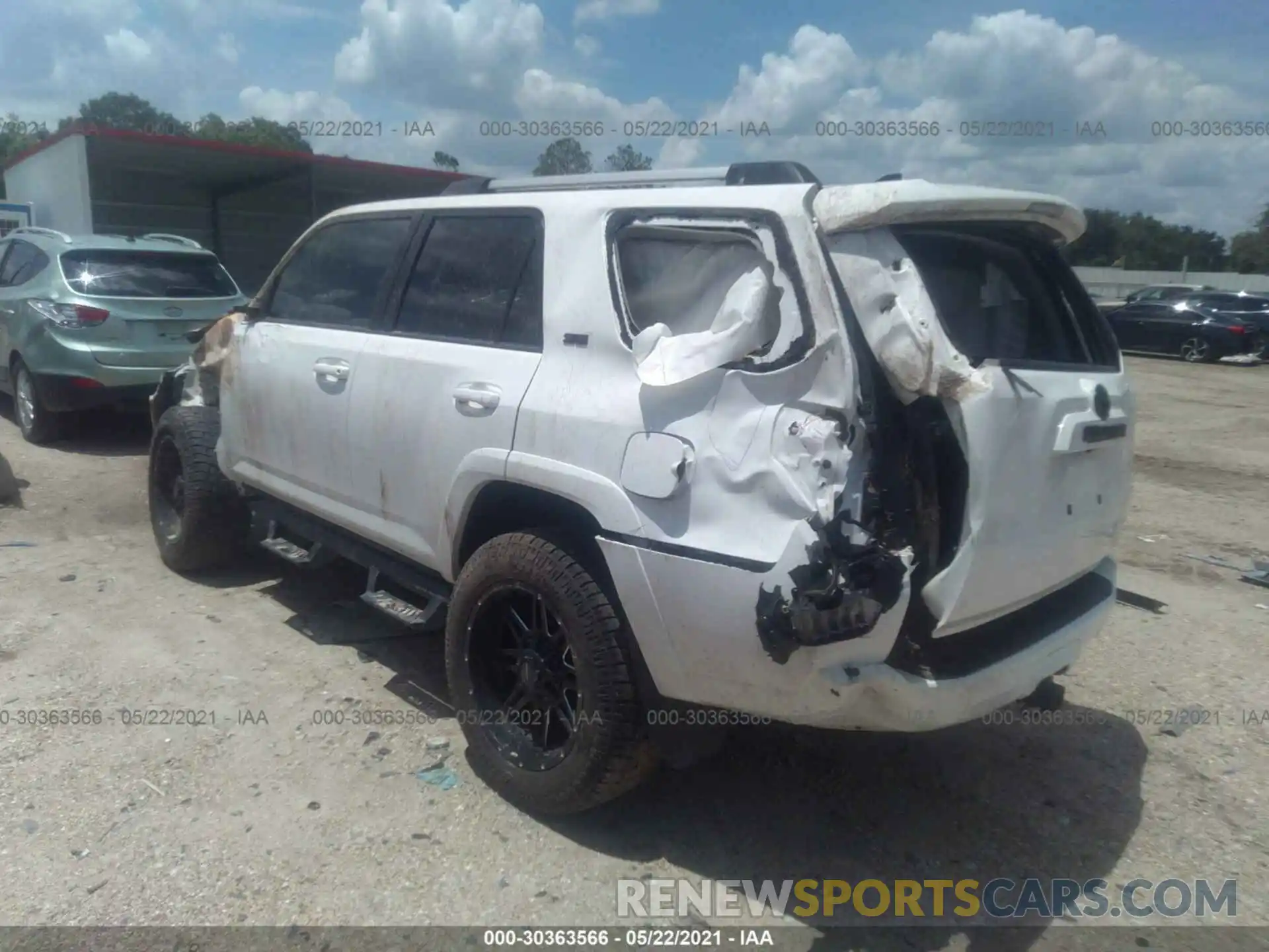 3 Photograph of a damaged car JTEZU5JR3K5191825 TOYOTA 4RUNNER 2019