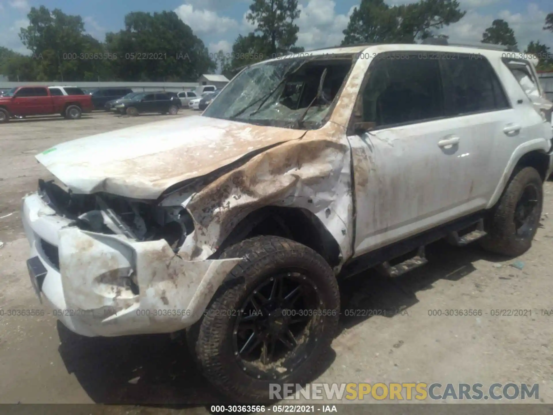 6 Photograph of a damaged car JTEZU5JR3K5191825 TOYOTA 4RUNNER 2019