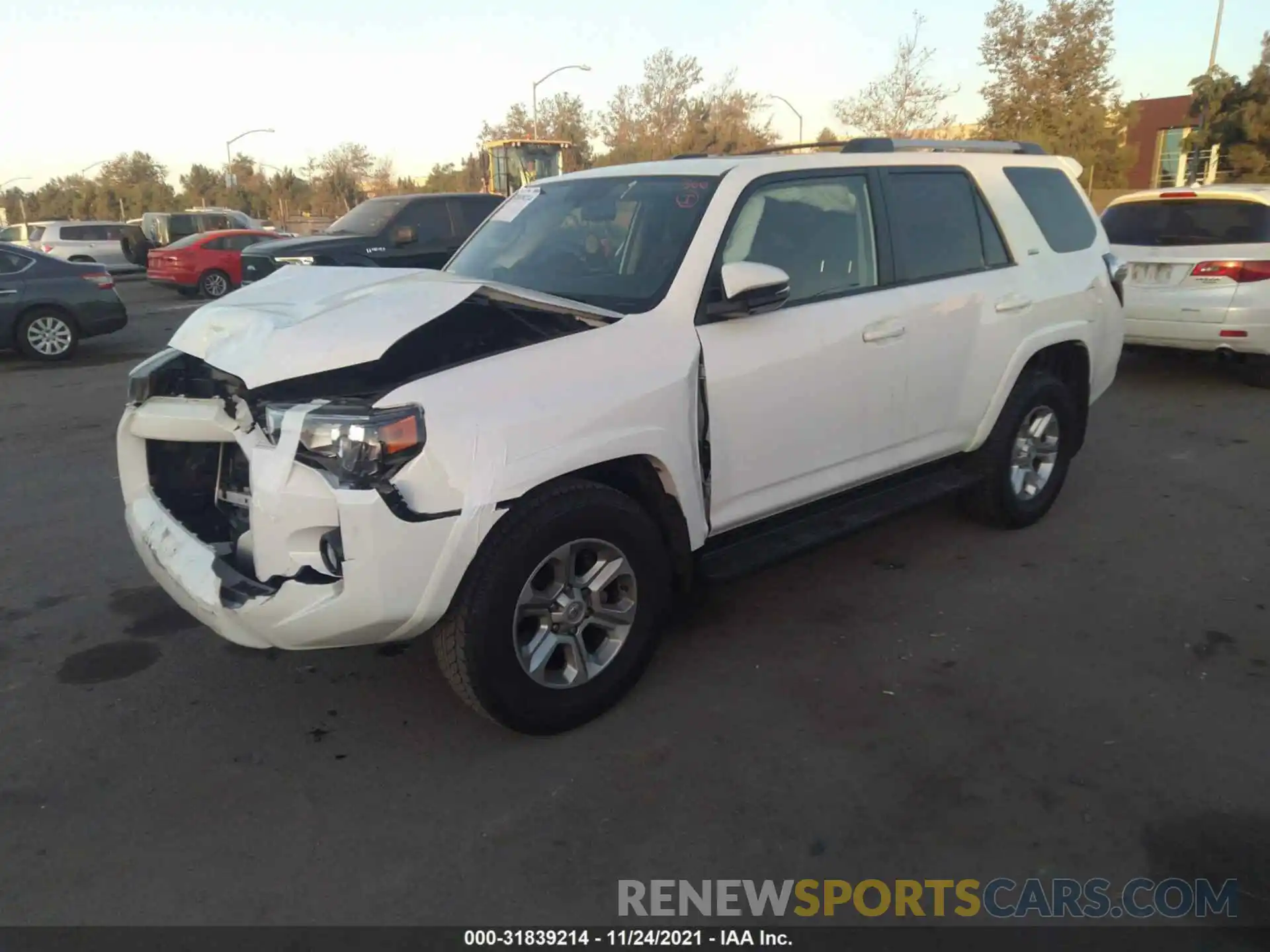 2 Photograph of a damaged car JTEZU5JR3K5193509 TOYOTA 4RUNNER 2019