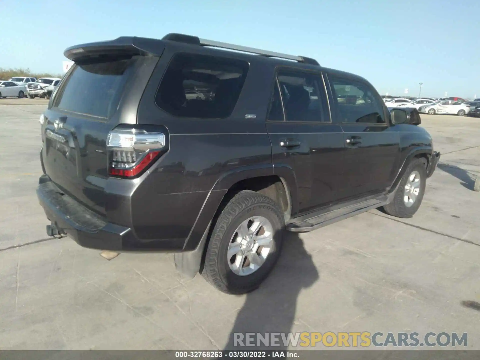 4 Фотография поврежденного автомобиля JTEZU5JR3K5194191 TOYOTA 4RUNNER 2019