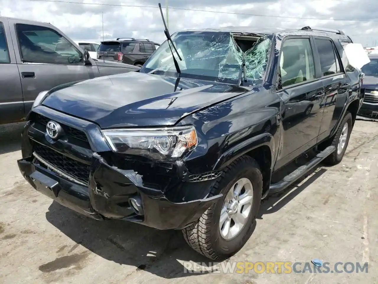 2 Фотография поврежденного автомобиля JTEZU5JR3K5197155 TOYOTA 4RUNNER 2019