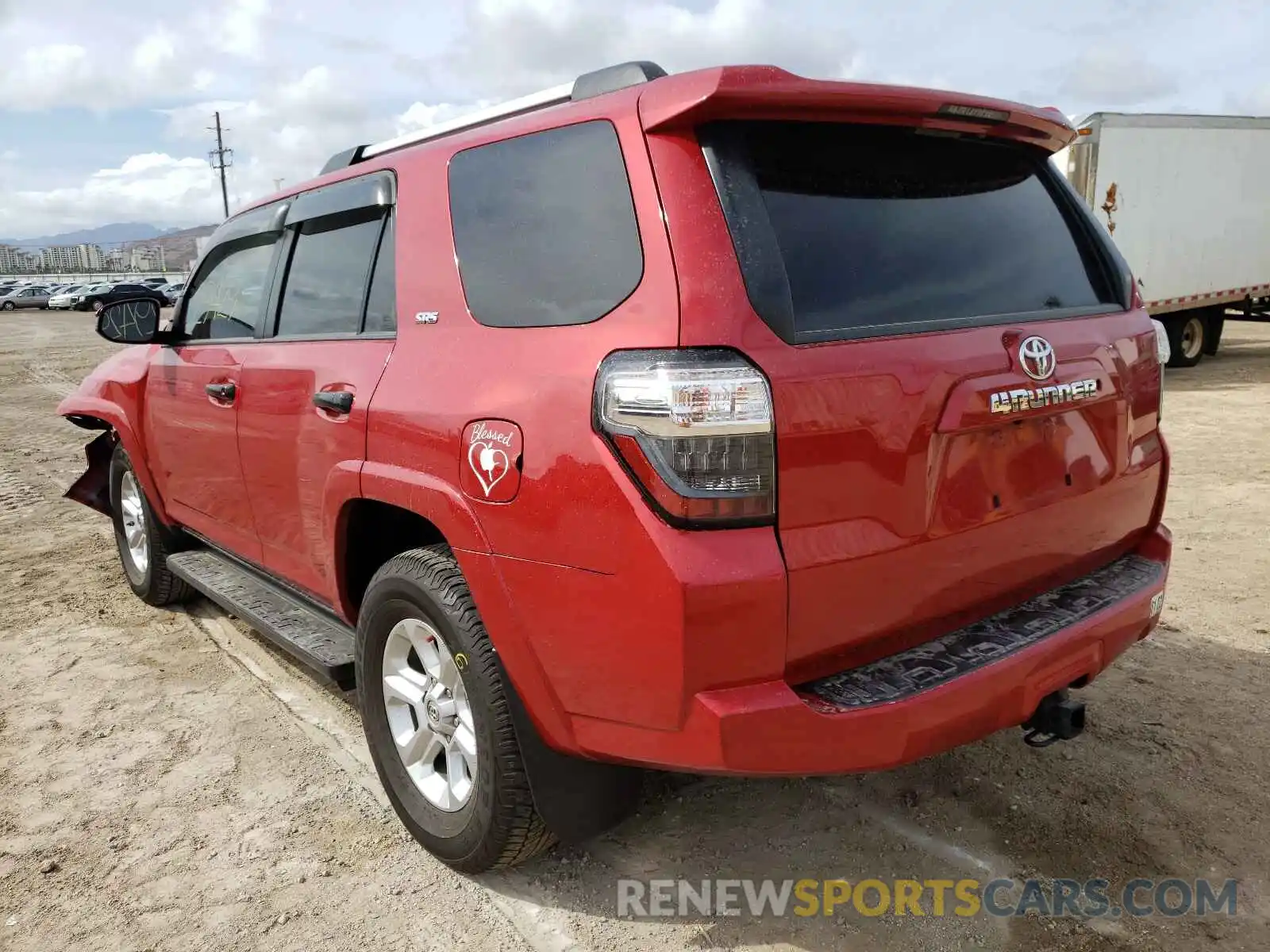 3 Photograph of a damaged car JTEZU5JR3K5197995 TOYOTA 4RUNNER 2019