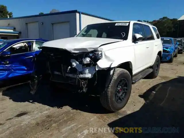 2 Photograph of a damaged car JTEZU5JR3K5199276 TOYOTA 4RUNNER 2019