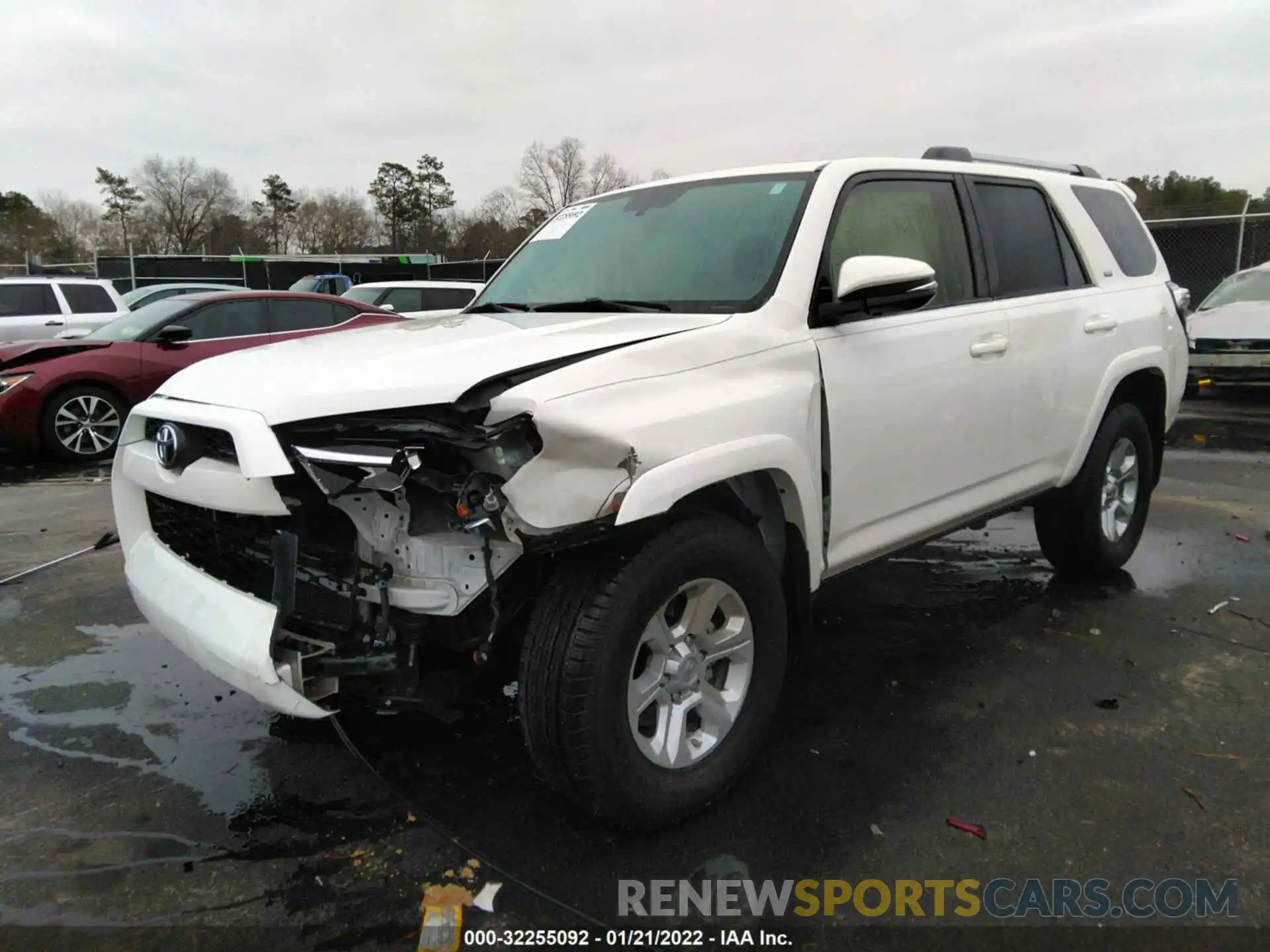 2 Photograph of a damaged car JTEZU5JR3K5199553 TOYOTA 4RUNNER 2019