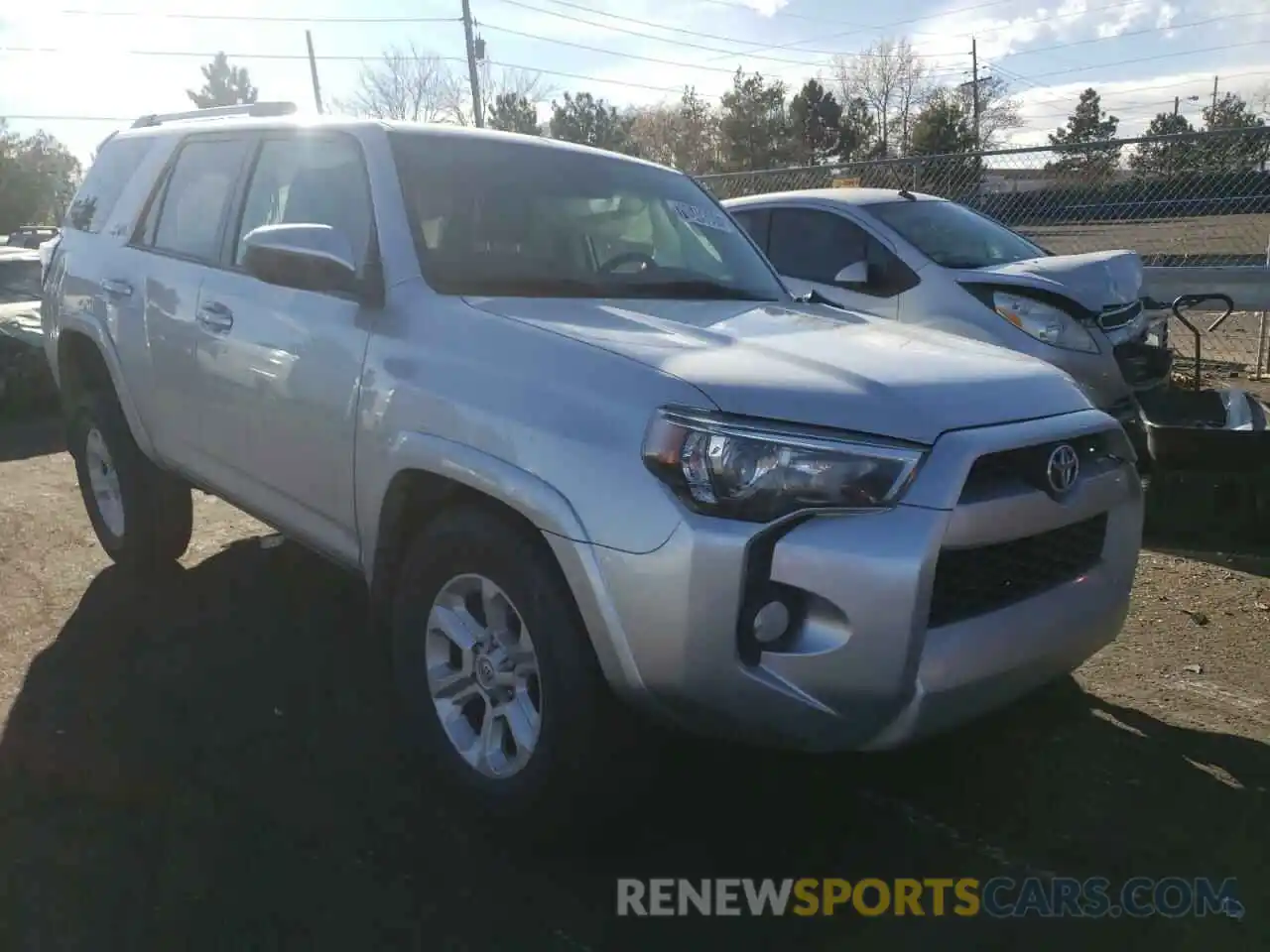 1 Photograph of a damaged car JTEZU5JR3K5200359 TOYOTA 4RUNNER 2019