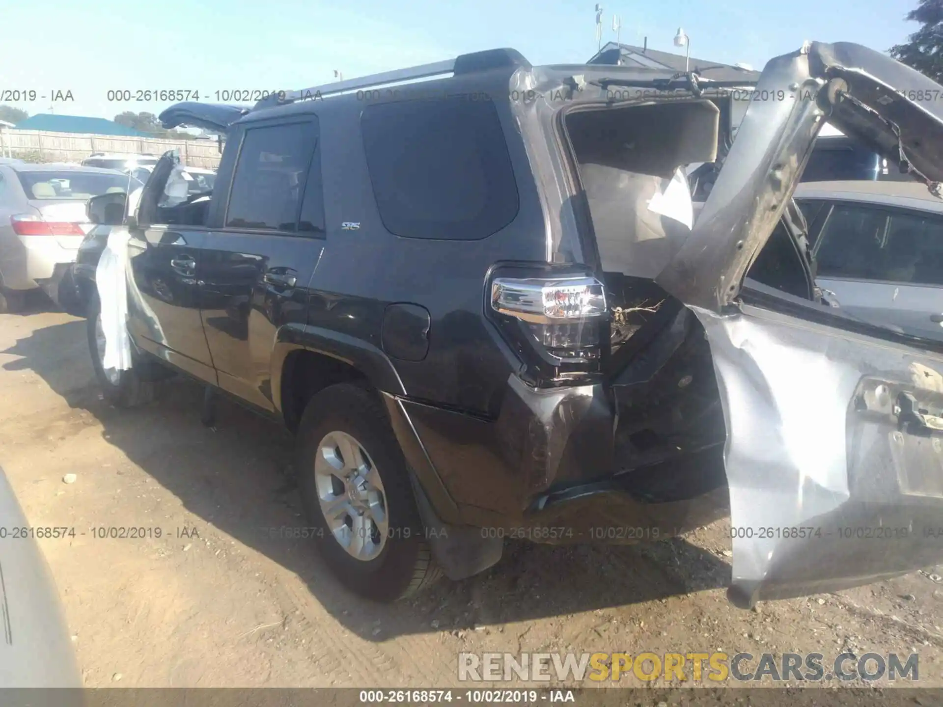 3 Photograph of a damaged car JTEZU5JR3K5201799 TOYOTA 4RUNNER 2019