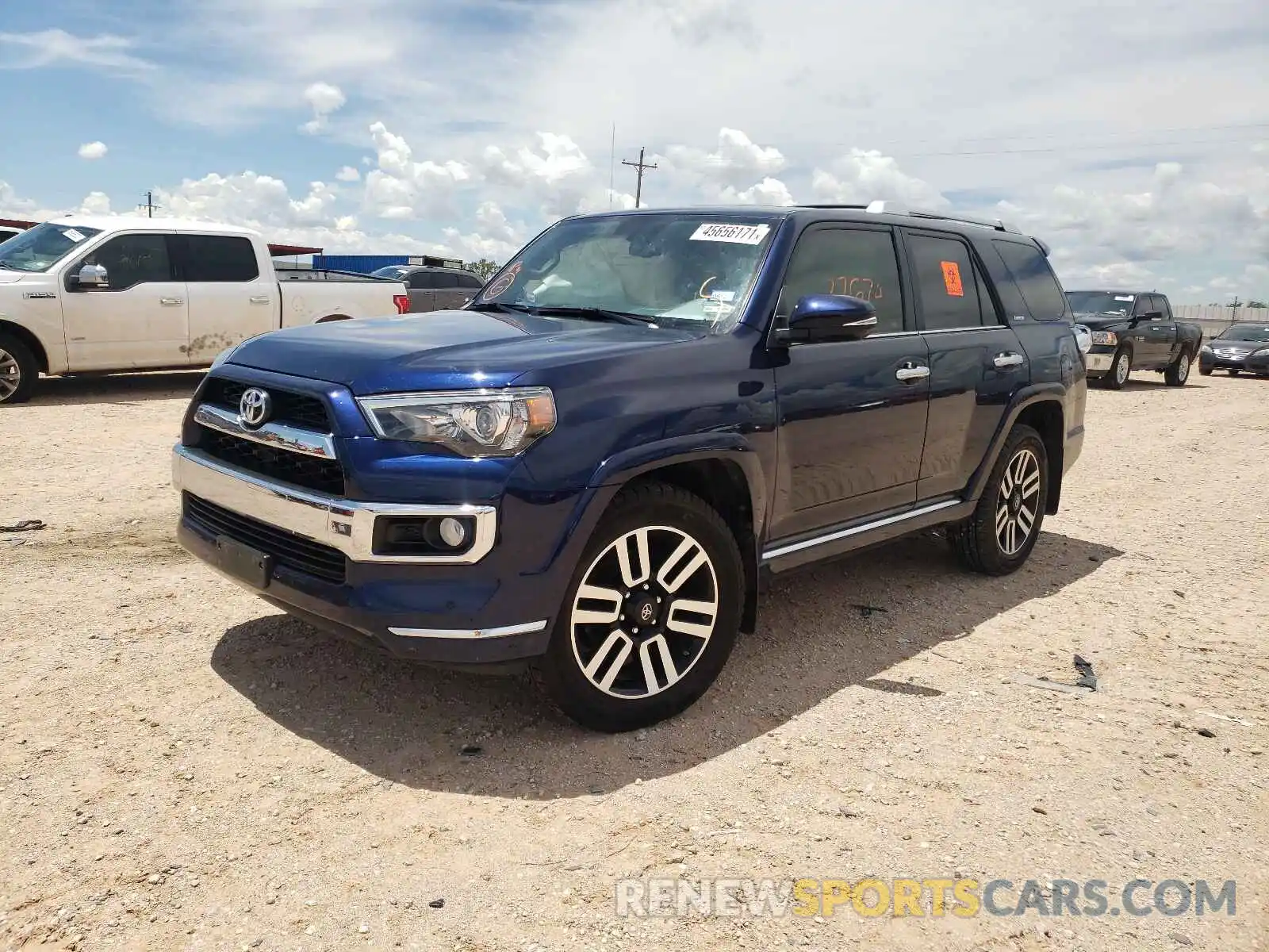 2 Фотография поврежденного автомобиля JTEZU5JR3K5204962 TOYOTA 4RUNNER 2019