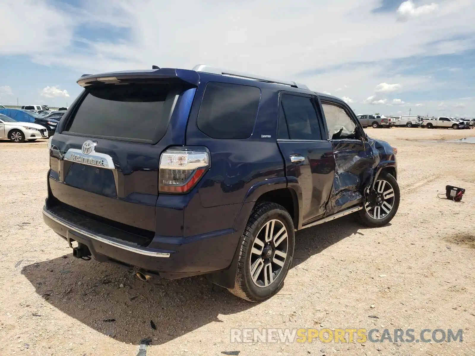 4 Фотография поврежденного автомобиля JTEZU5JR3K5204962 TOYOTA 4RUNNER 2019