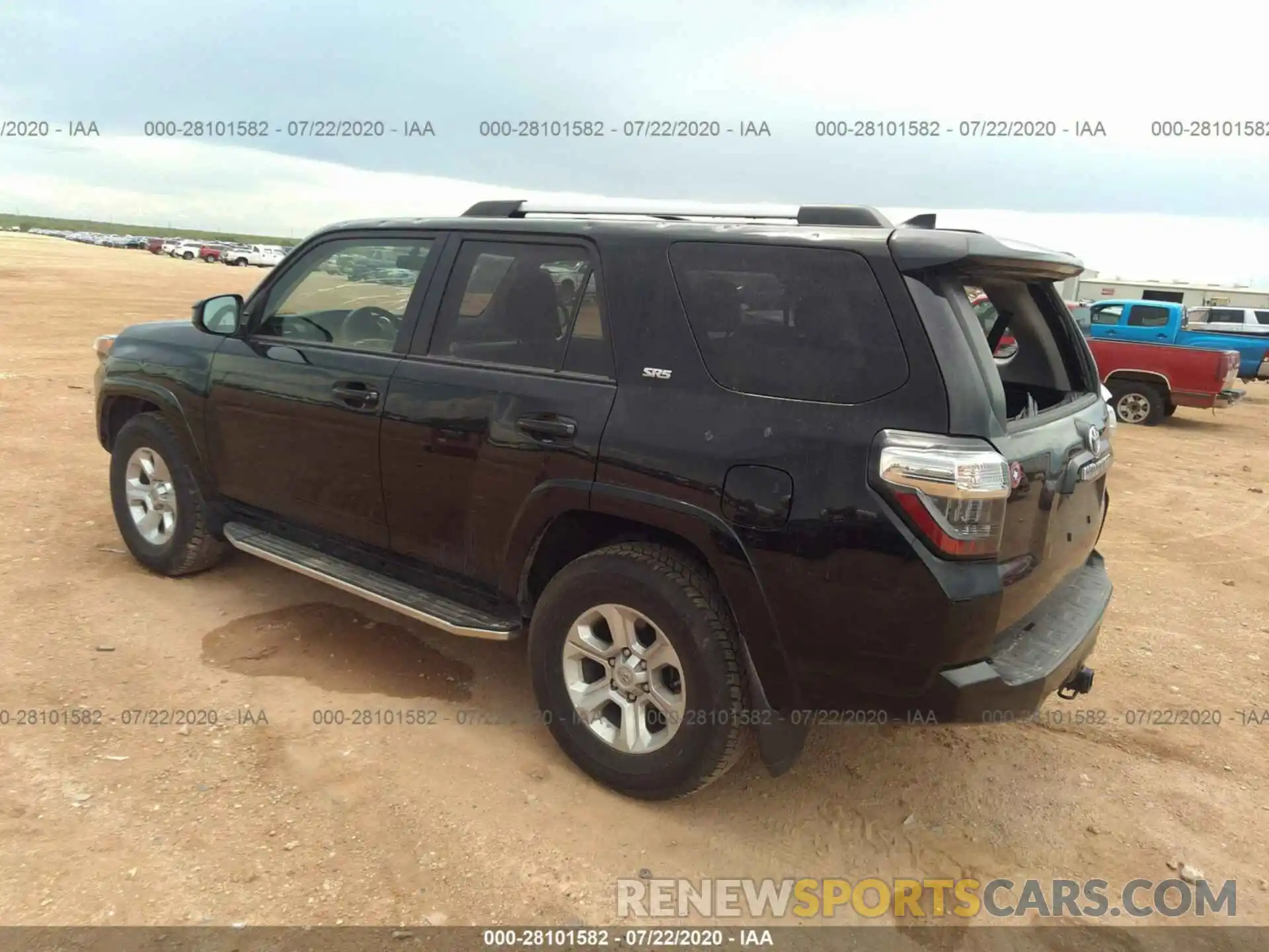 3 Photograph of a damaged car JTEZU5JR3K5205447 TOYOTA 4RUNNER 2019