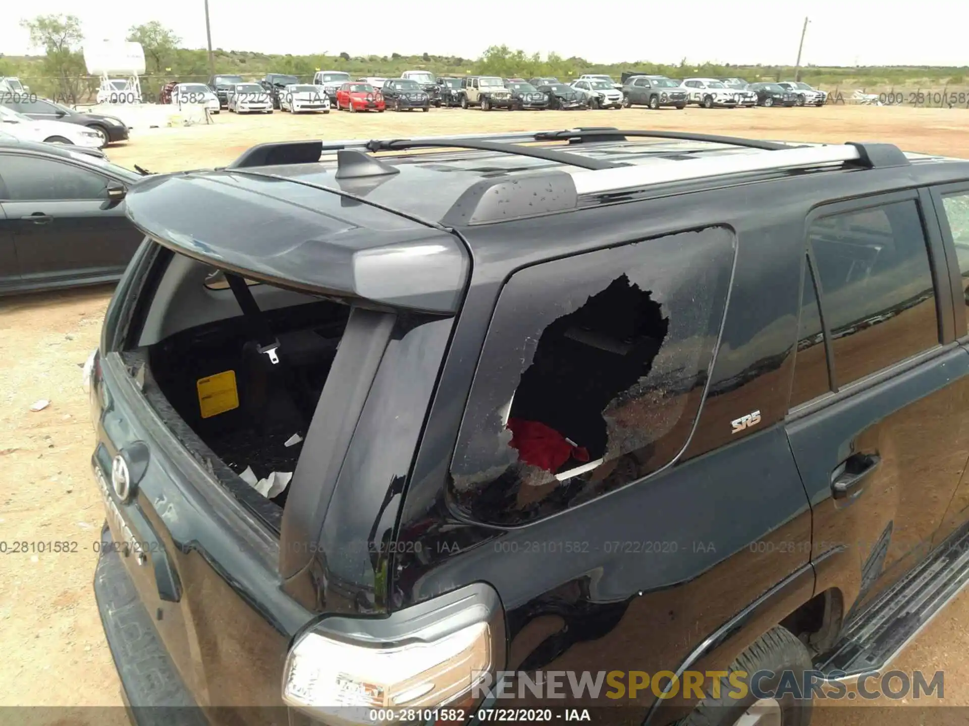 6 Photograph of a damaged car JTEZU5JR3K5205447 TOYOTA 4RUNNER 2019