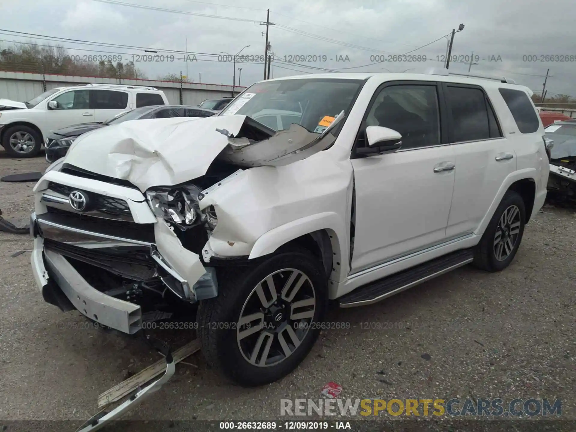 2 Photograph of a damaged car JTEZU5JR3K5206680 TOYOTA 4RUNNER 2019