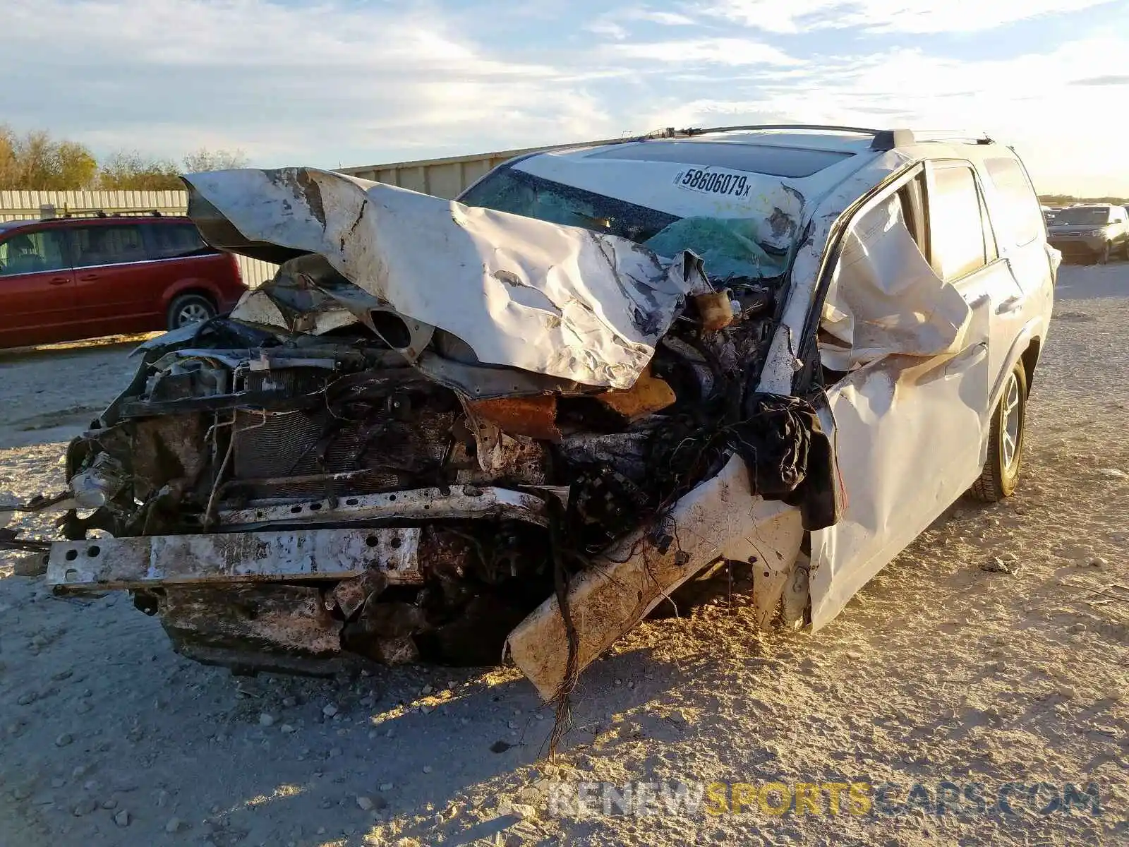 2 Photograph of a damaged car JTEZU5JR3K5210857 TOYOTA 4RUNNER 2019