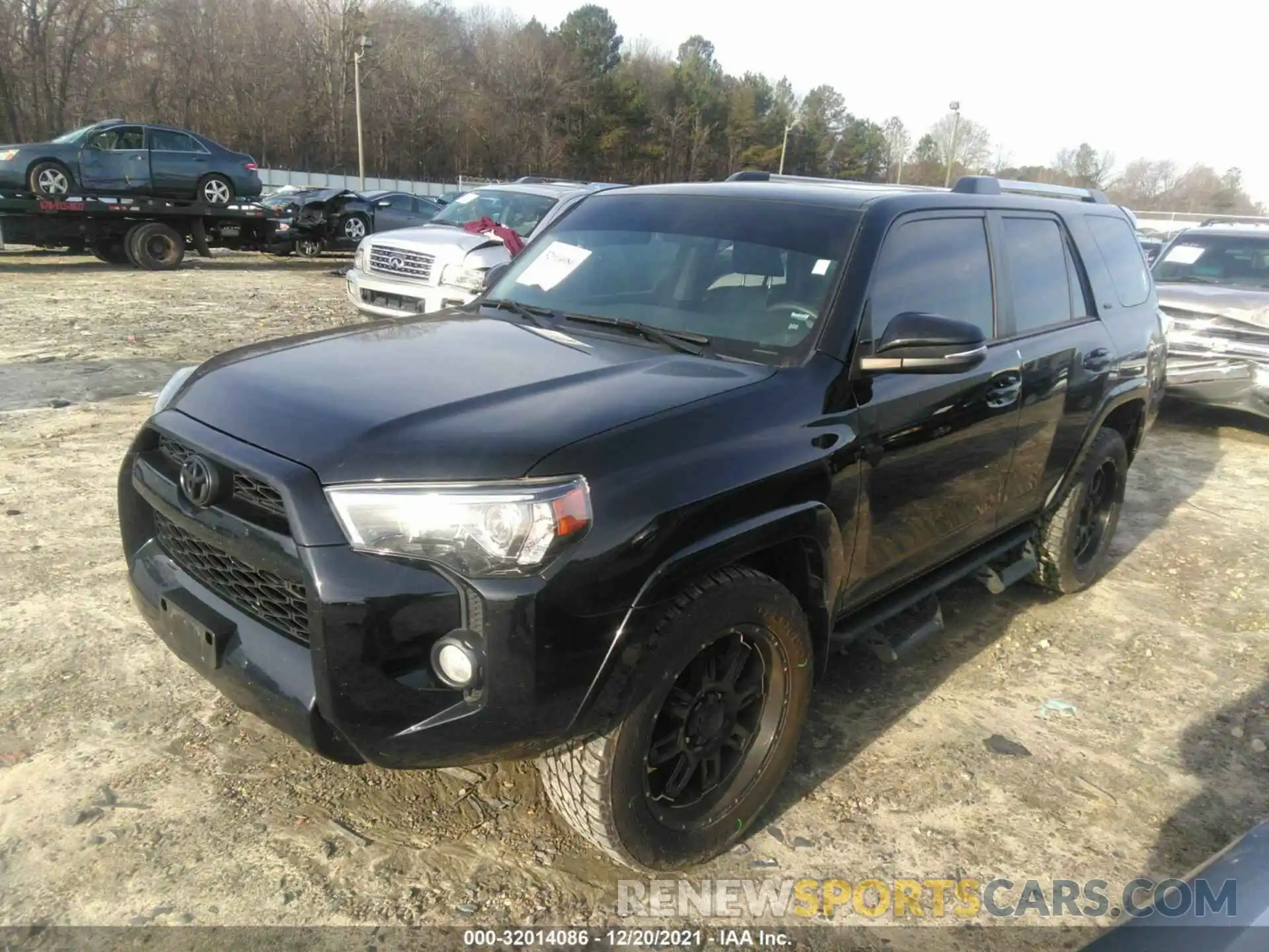 2 Фотография поврежденного автомобиля JTEZU5JR3K5212060 TOYOTA 4RUNNER 2019