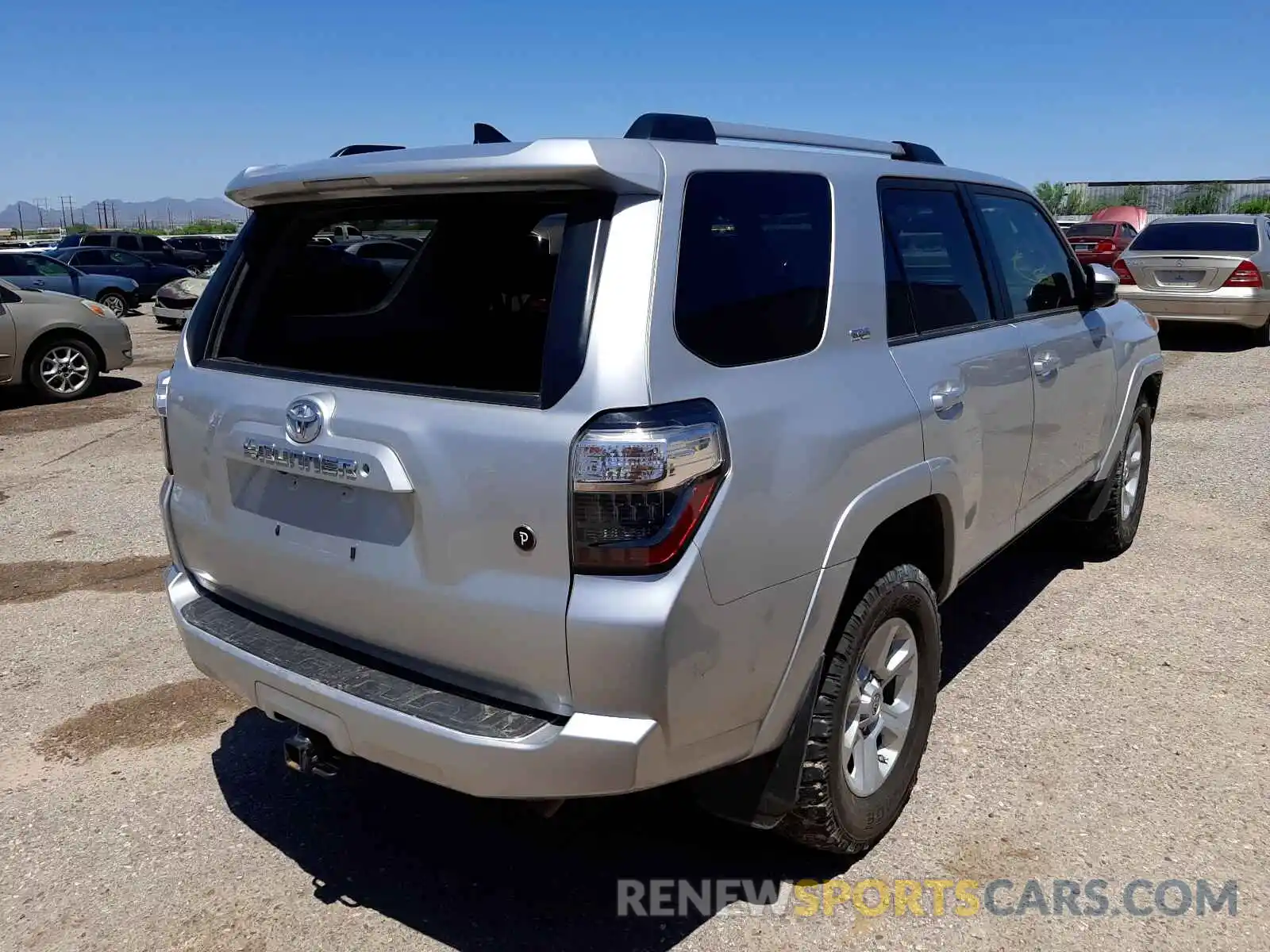 4 Фотография поврежденного автомобиля JTEZU5JR3K5212298 TOYOTA 4RUNNER 2019