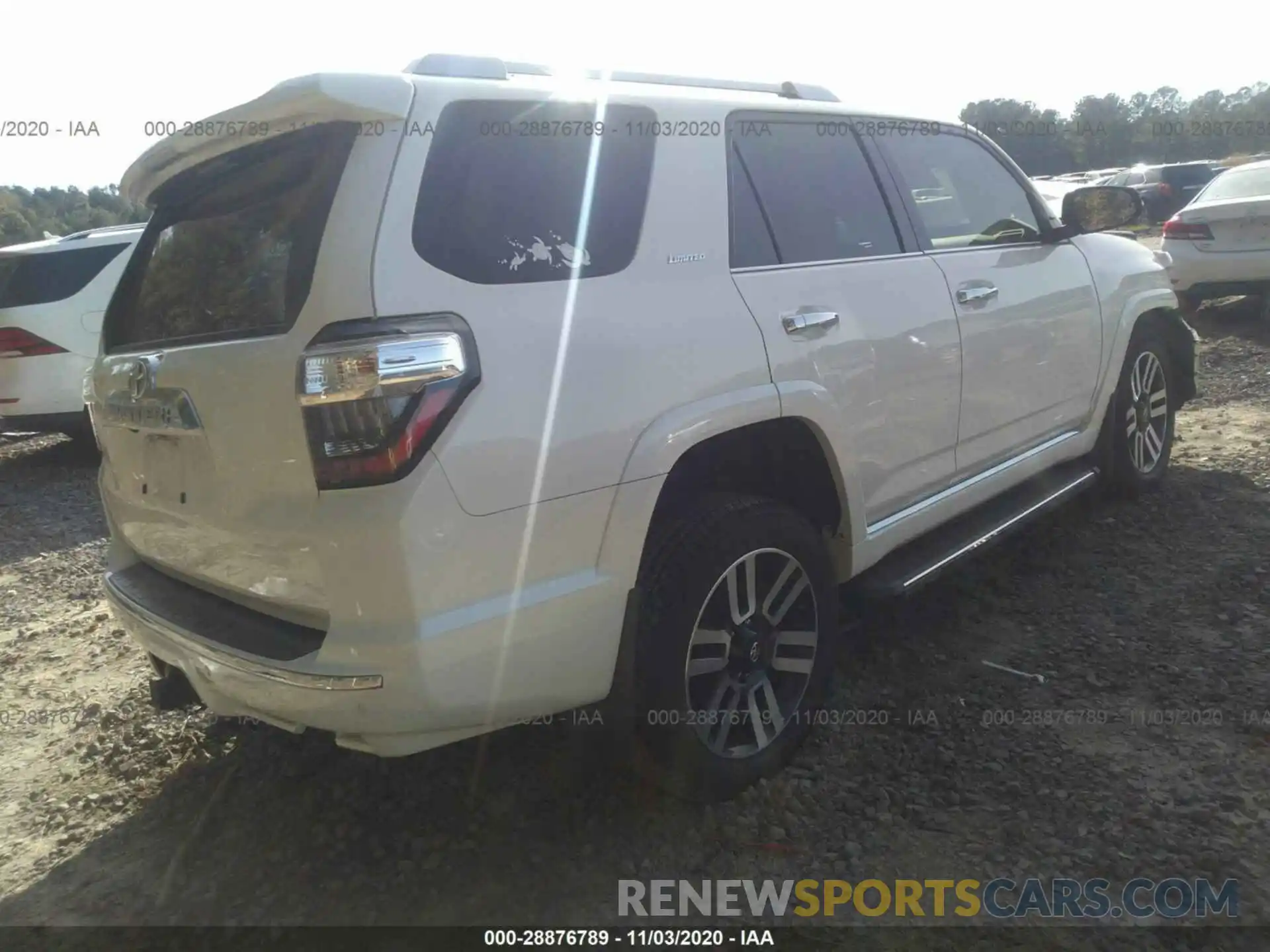 4 Фотография поврежденного автомобиля JTEZU5JR3K5212639 TOYOTA 4RUNNER 2019