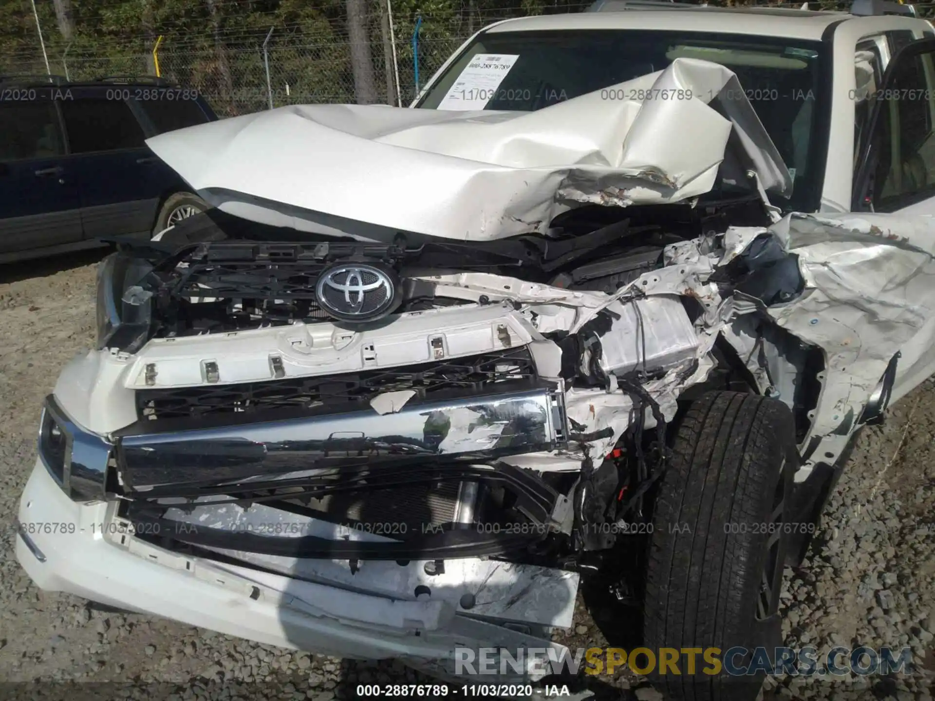 6 Photograph of a damaged car JTEZU5JR3K5212639 TOYOTA 4RUNNER 2019