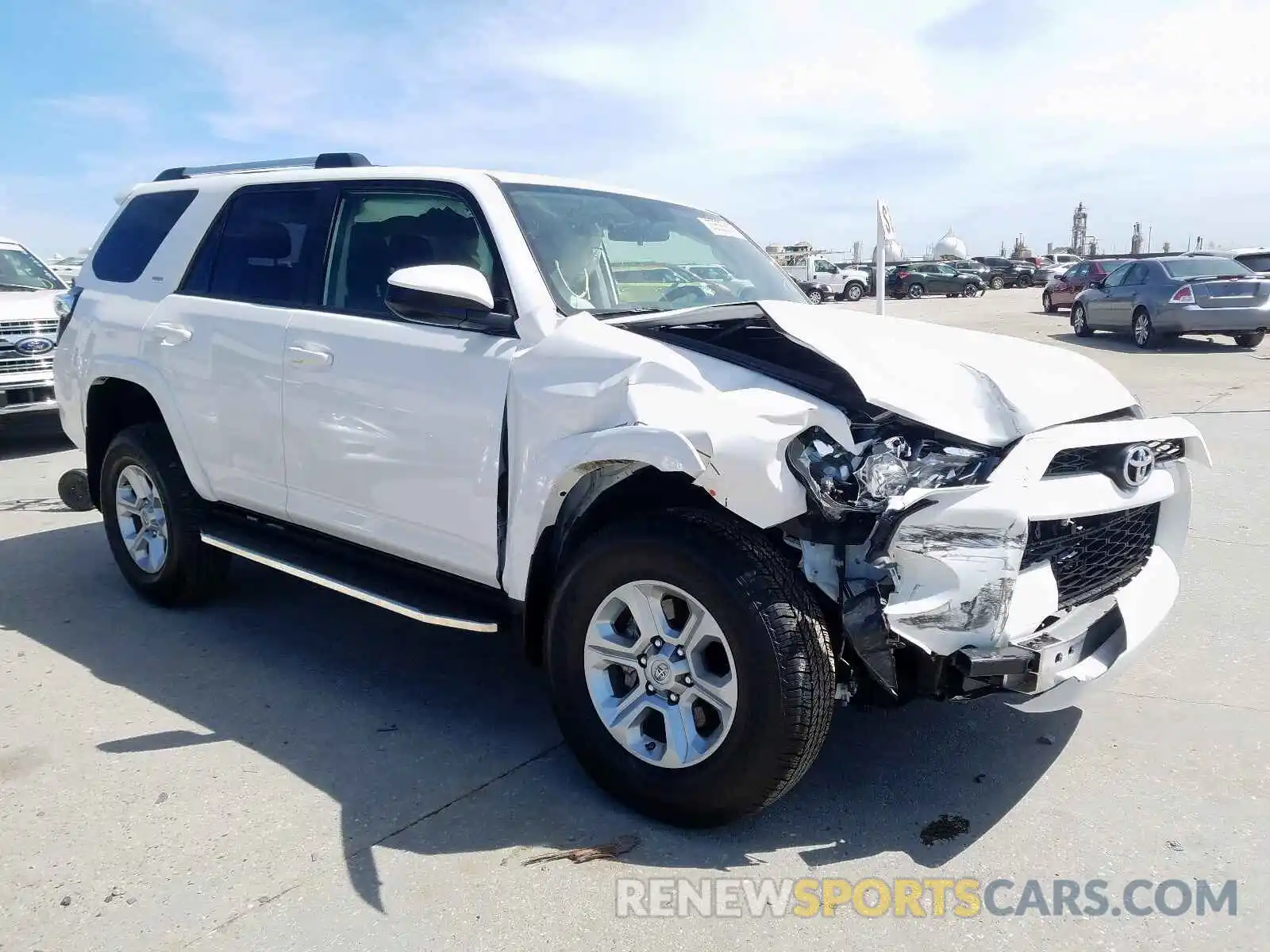 1 Photograph of a damaged car JTEZU5JR3K5213502 TOYOTA 4RUNNER 2019