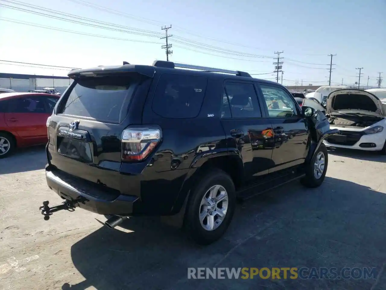 4 Фотография поврежденного автомобиля JTEZU5JR4K5193261 TOYOTA 4RUNNER 2019