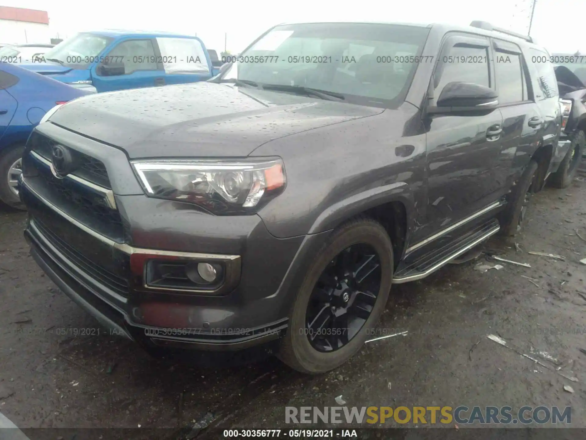 2 Фотография поврежденного автомобиля JTEZU5JR4K5195415 TOYOTA 4RUNNER 2019