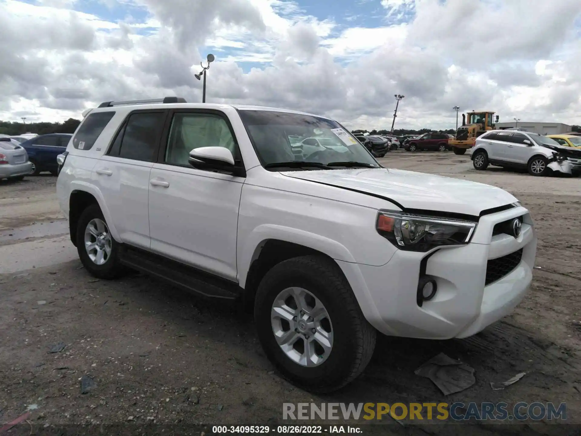 1 Фотография поврежденного автомобиля JTEZU5JR4K5195902 TOYOTA 4RUNNER 2019