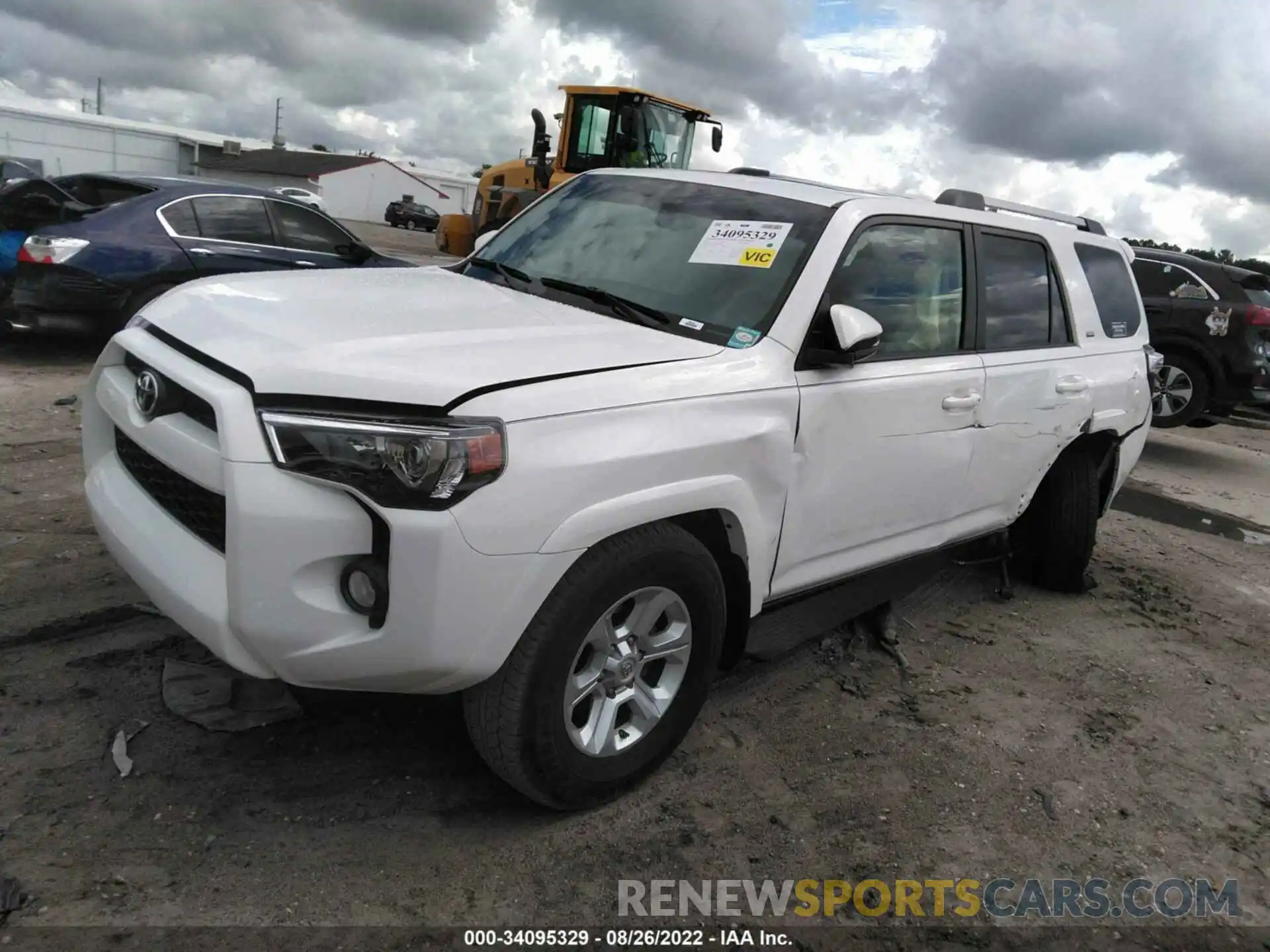 2 Фотография поврежденного автомобиля JTEZU5JR4K5195902 TOYOTA 4RUNNER 2019