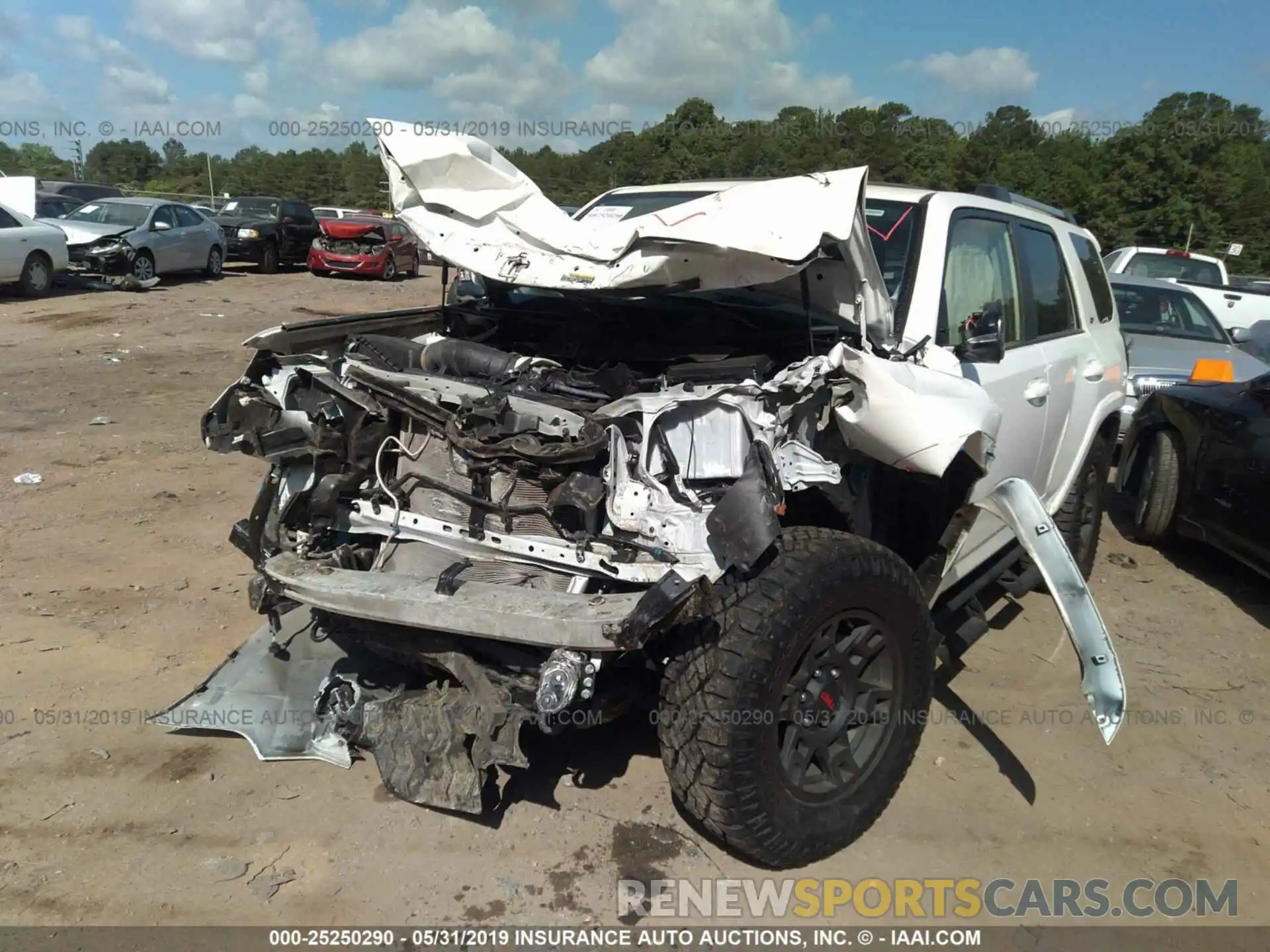 6 Photograph of a damaged car JTEZU5JR4K5196502 TOYOTA 4RUNNER 2019