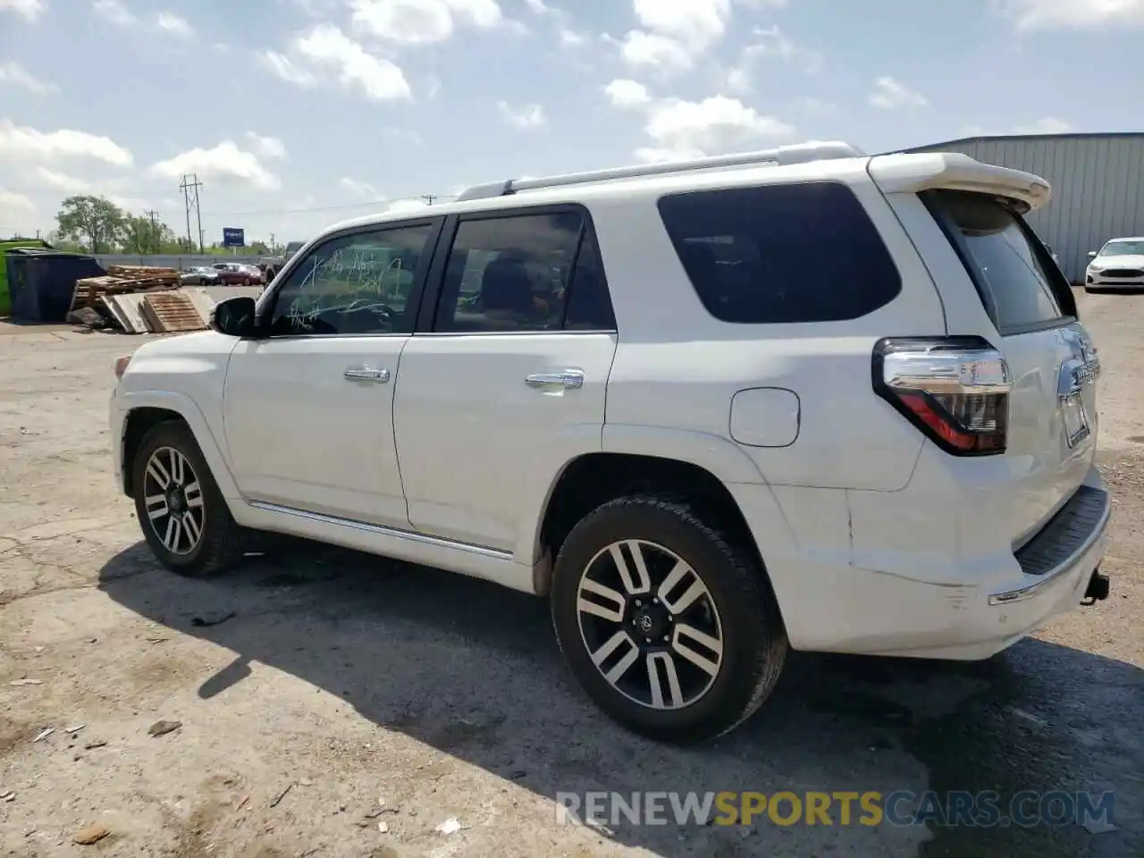 3 Фотография поврежденного автомобиля JTEZU5JR4K5196709 TOYOTA 4RUNNER 2019