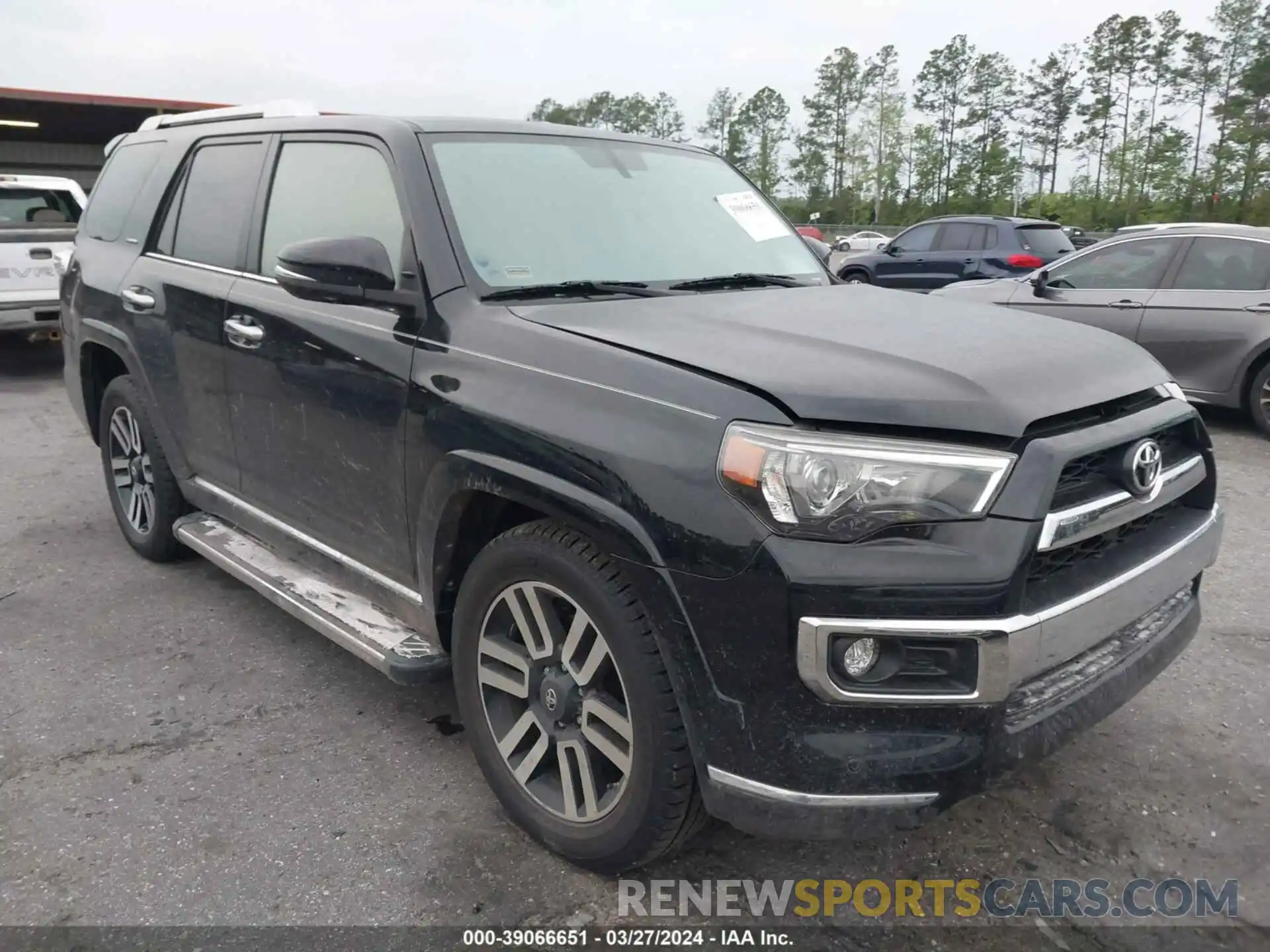 1 Photograph of a damaged car JTEZU5JR4K5197469 TOYOTA 4RUNNER 2019