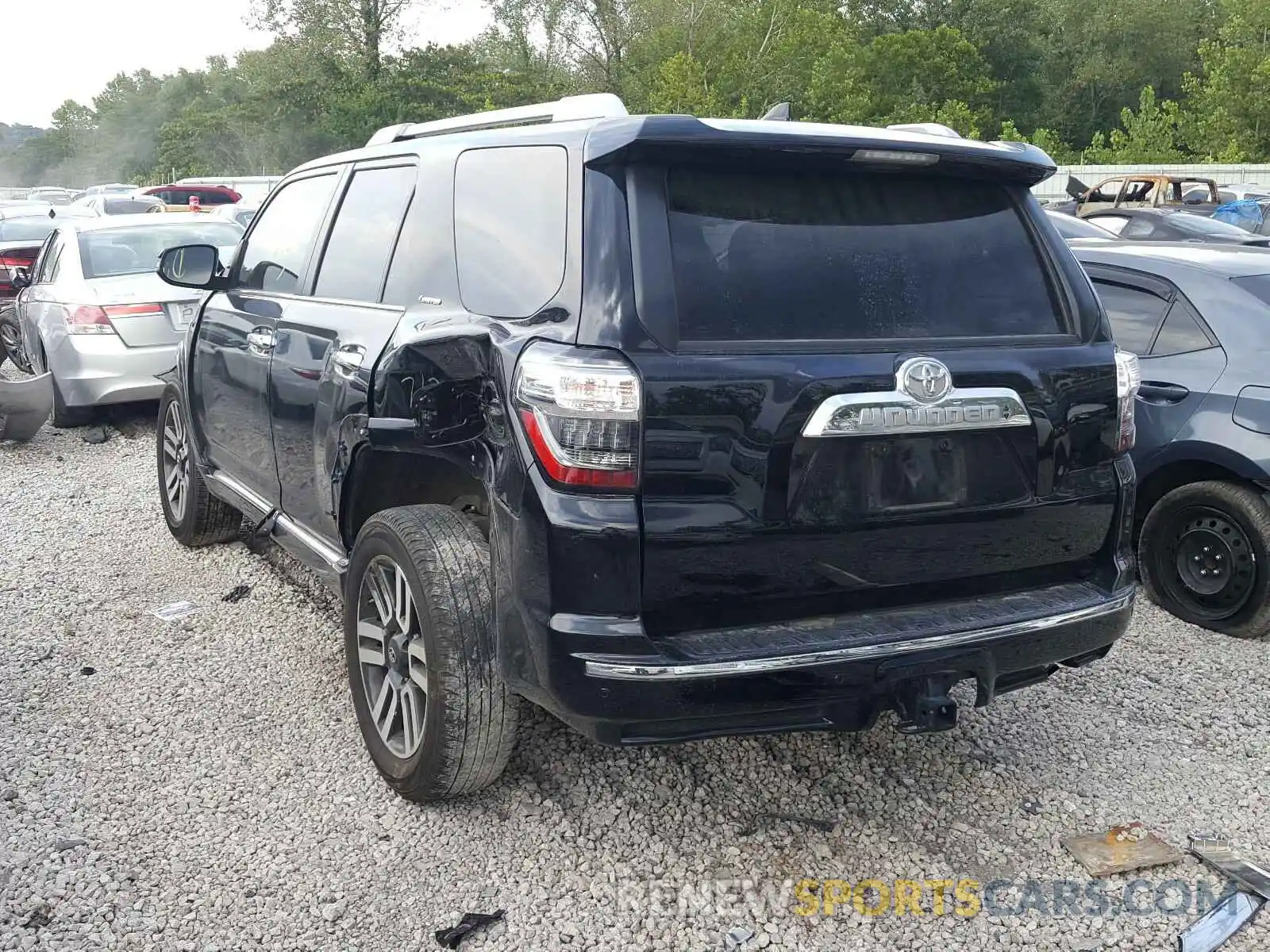 3 Фотография поврежденного автомобиля JTEZU5JR4K5197813 TOYOTA 4RUNNER 2019