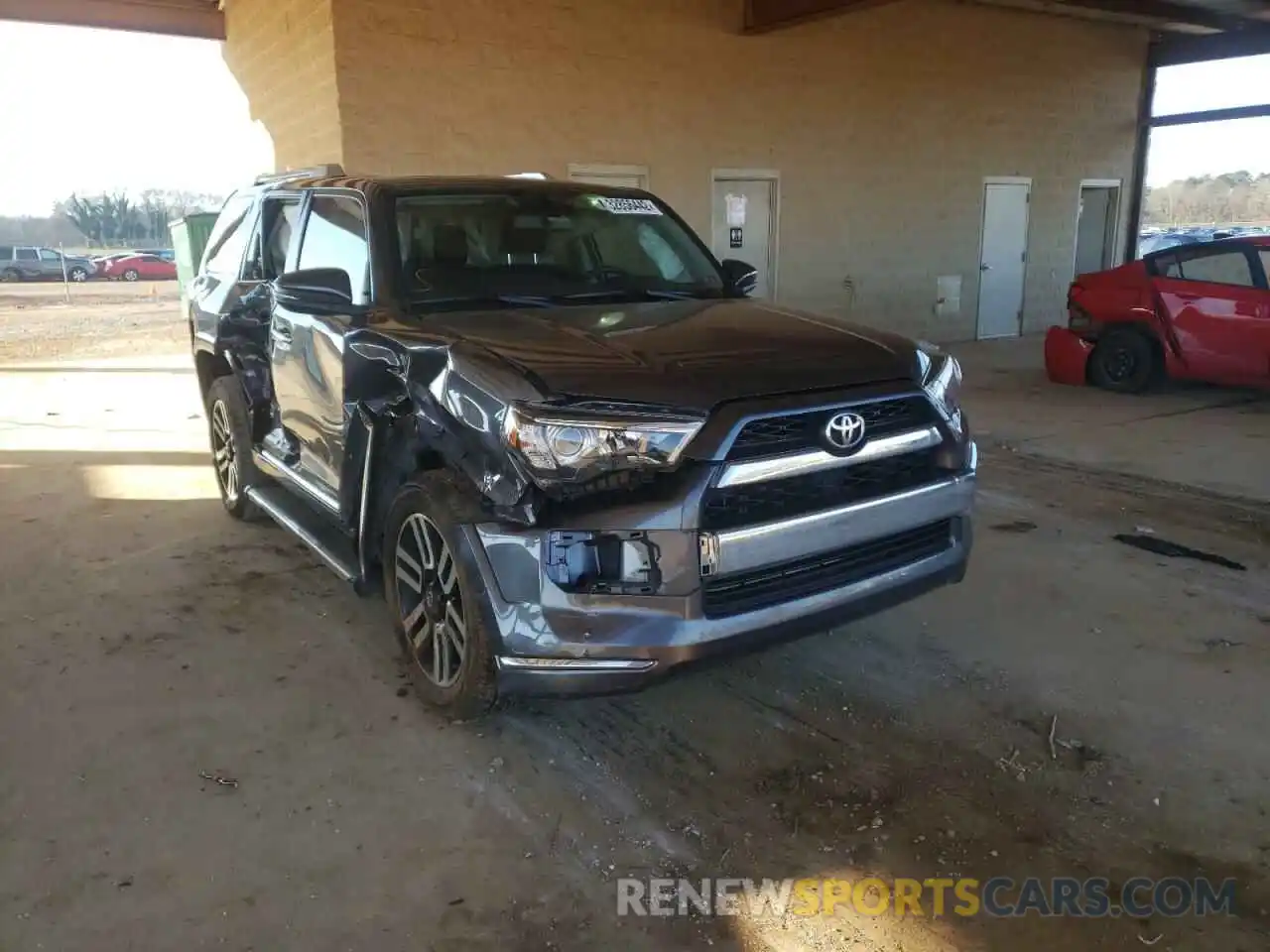 1 Photograph of a damaged car JTEZU5JR4K5197830 TOYOTA 4RUNNER 2019