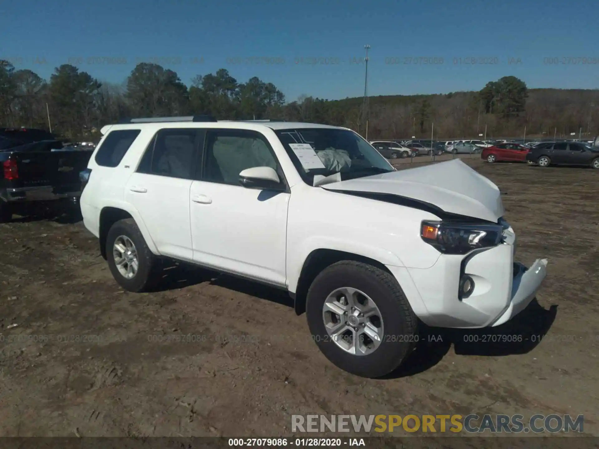 1 Photograph of a damaged car JTEZU5JR4K5200130 TOYOTA 4RUNNER 2019