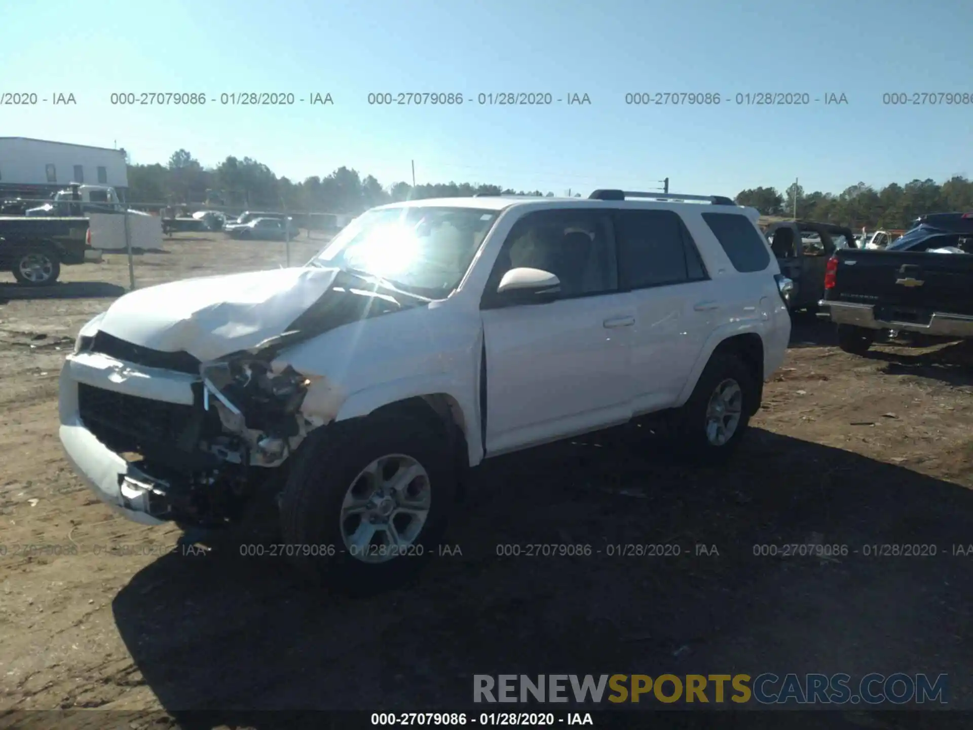 2 Photograph of a damaged car JTEZU5JR4K5200130 TOYOTA 4RUNNER 2019