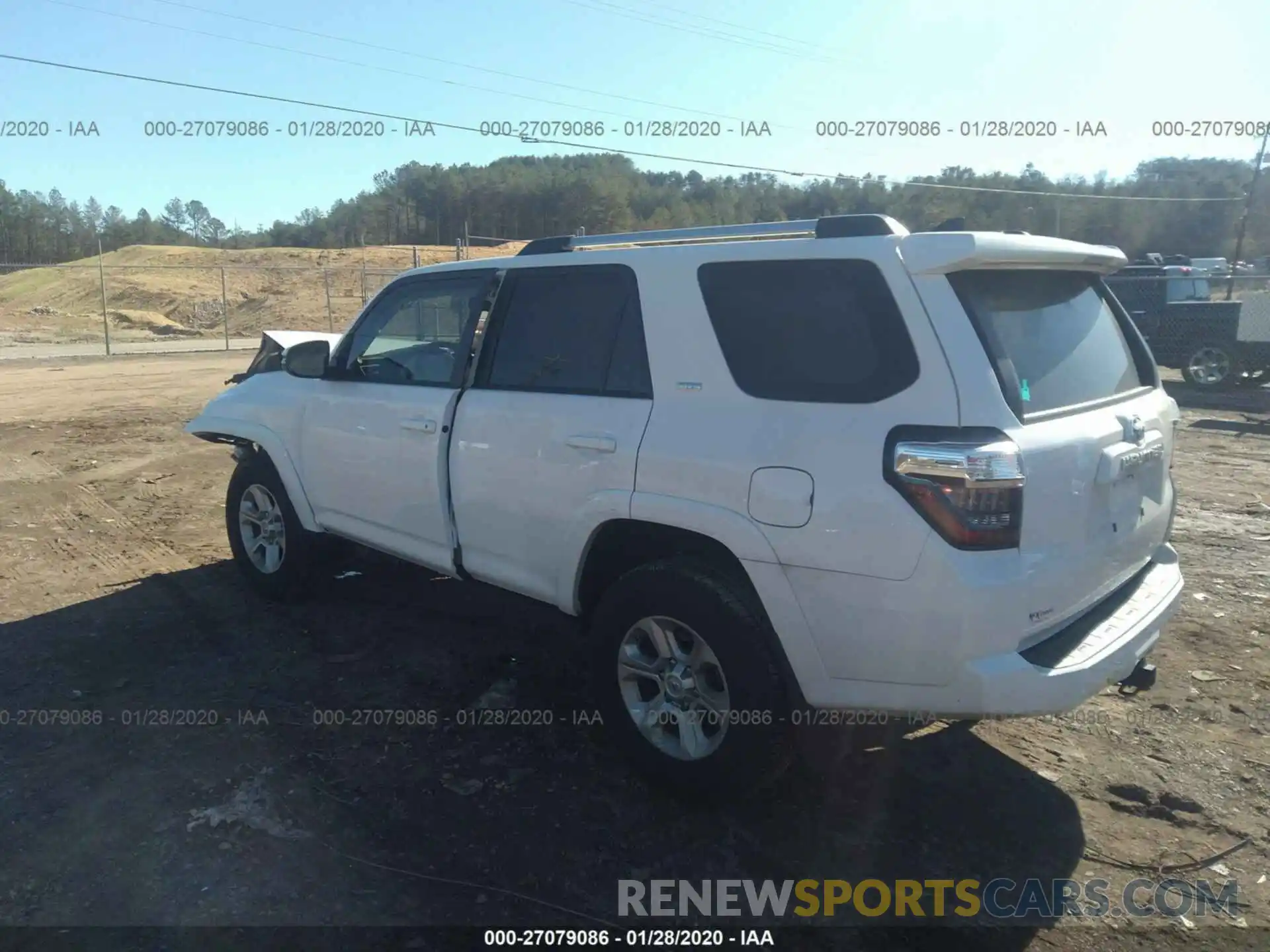 3 Photograph of a damaged car JTEZU5JR4K5200130 TOYOTA 4RUNNER 2019