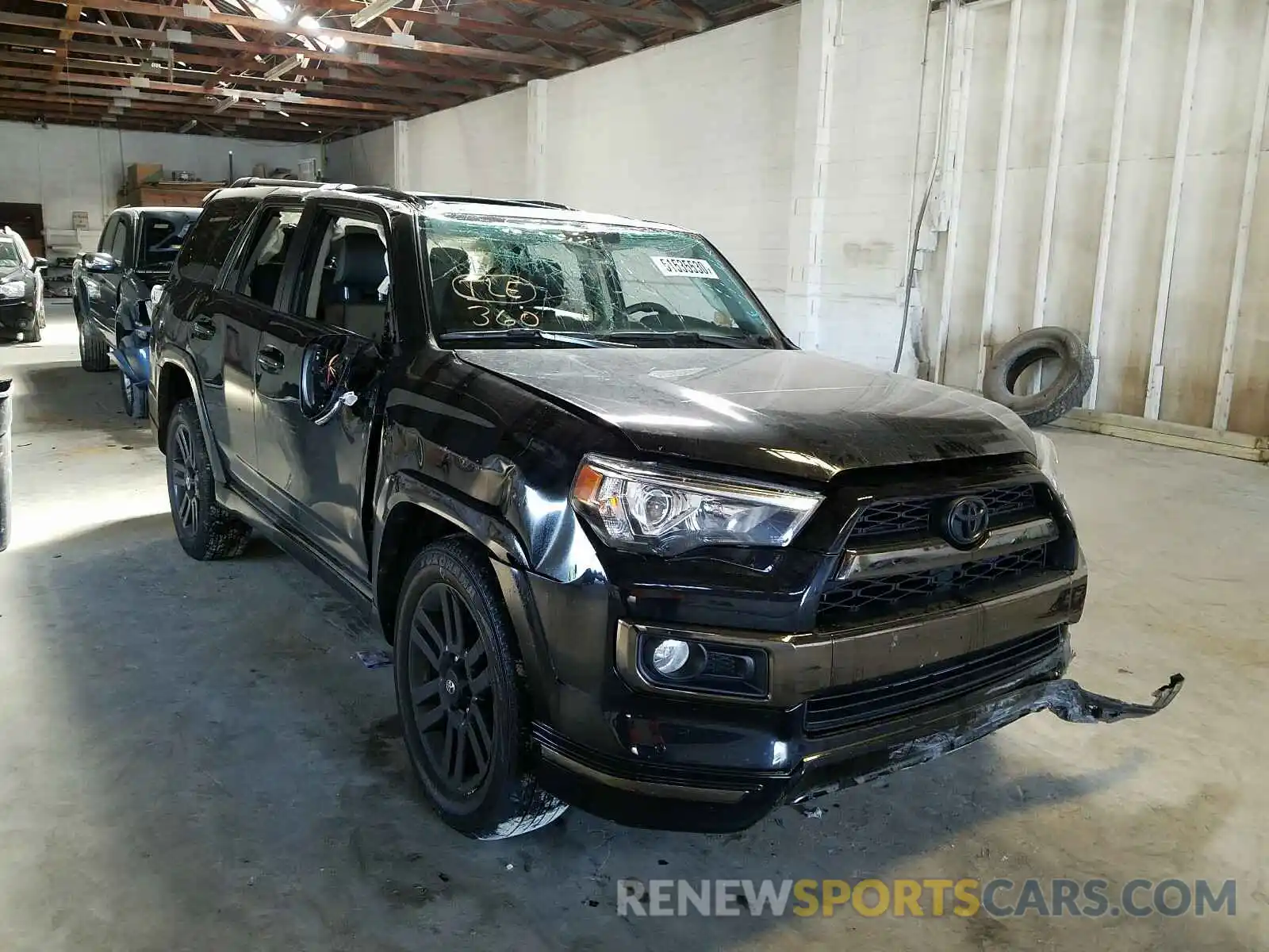 1 Photograph of a damaged car JTEZU5JR4K5200757 TOYOTA 4RUNNER 2019