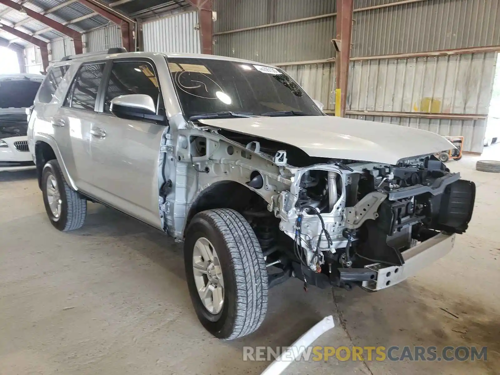 1 Photograph of a damaged car JTEZU5JR4K5201889 TOYOTA 4RUNNER 2019