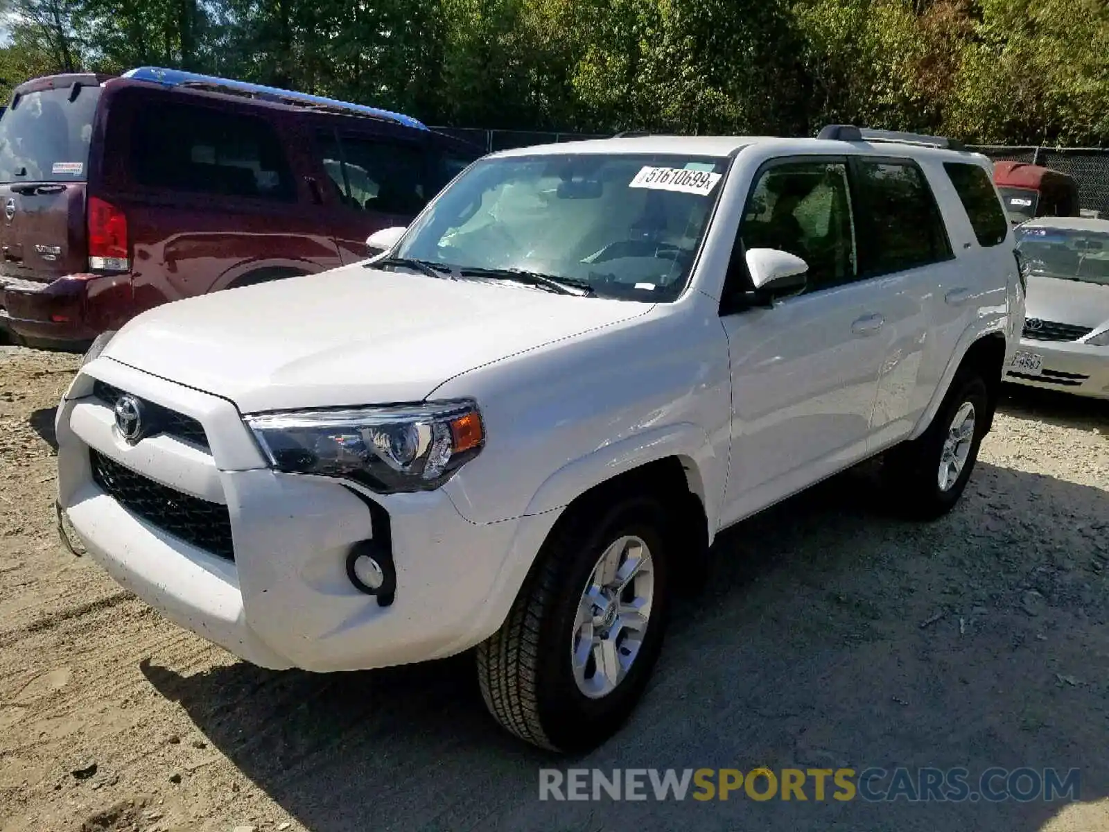 2 Photograph of a damaged car JTEZU5JR4K5202170 TOYOTA 4RUNNER 2019