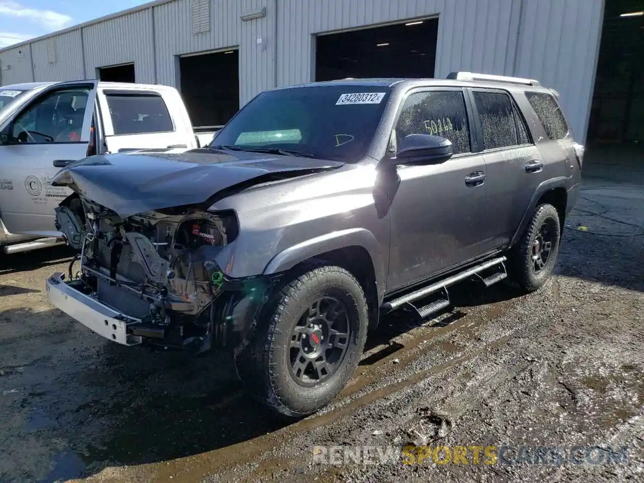 2 Photograph of a damaged car JTEZU5JR4K5203089 TOYOTA 4RUNNER 2019