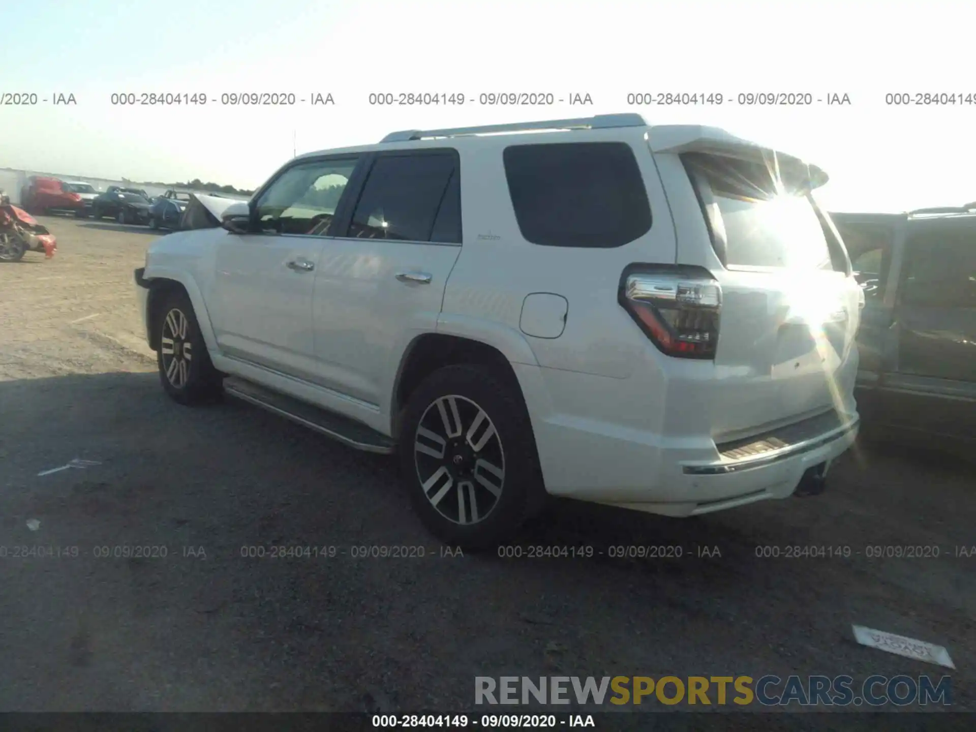 3 Фотография поврежденного автомобиля JTEZU5JR4K5204226 TOYOTA 4RUNNER 2019