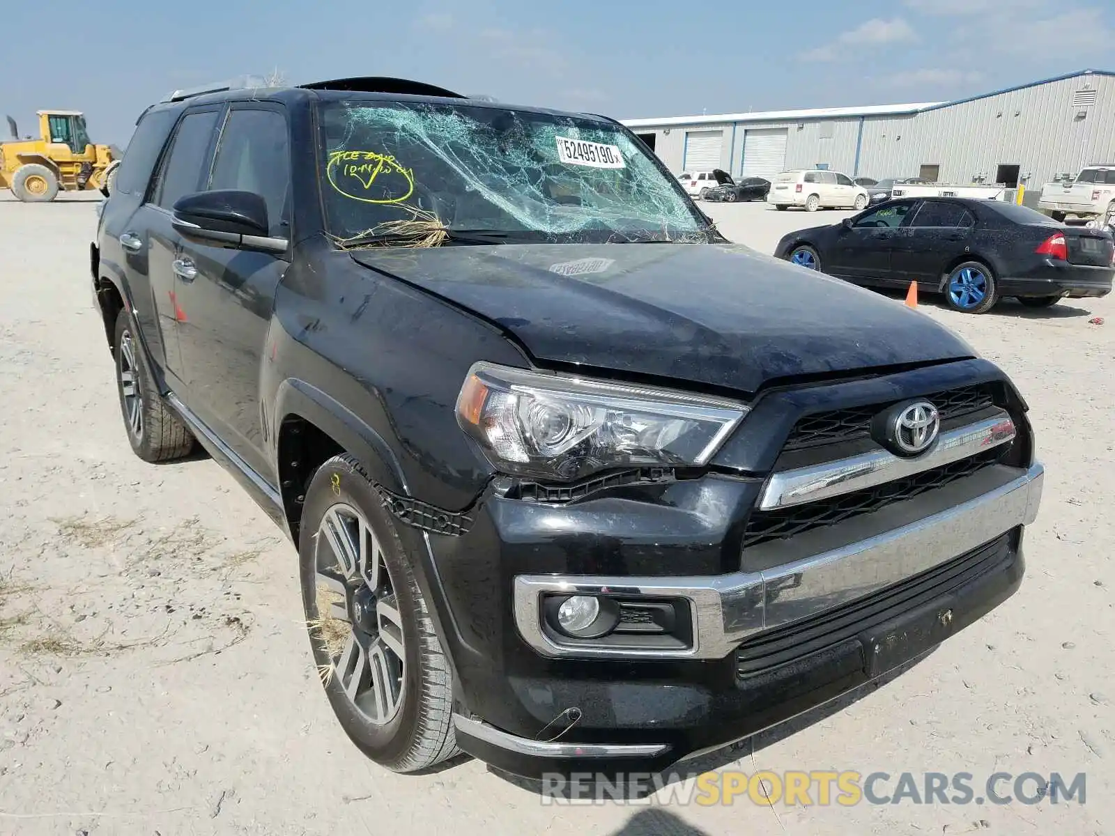 1 Photograph of a damaged car JTEZU5JR4K5205893 TOYOTA 4RUNNER 2019