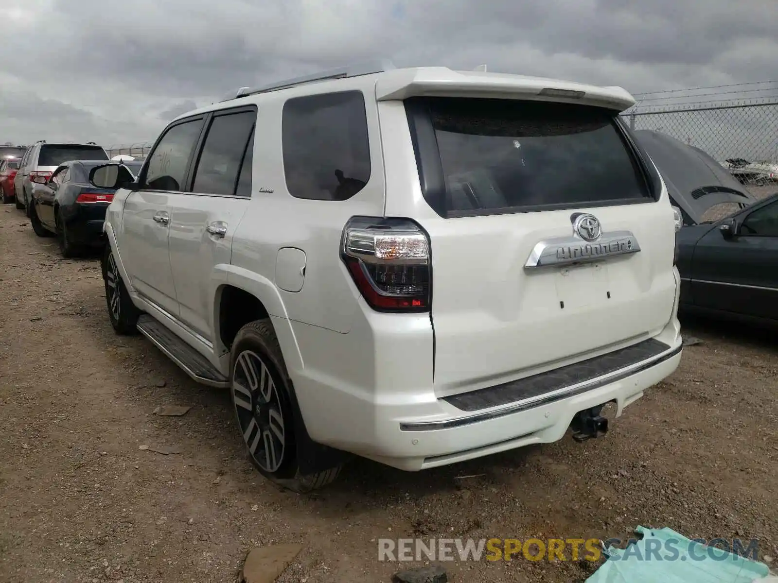 3 Фотография поврежденного автомобиля JTEZU5JR4K5206249 TOYOTA 4RUNNER 2019