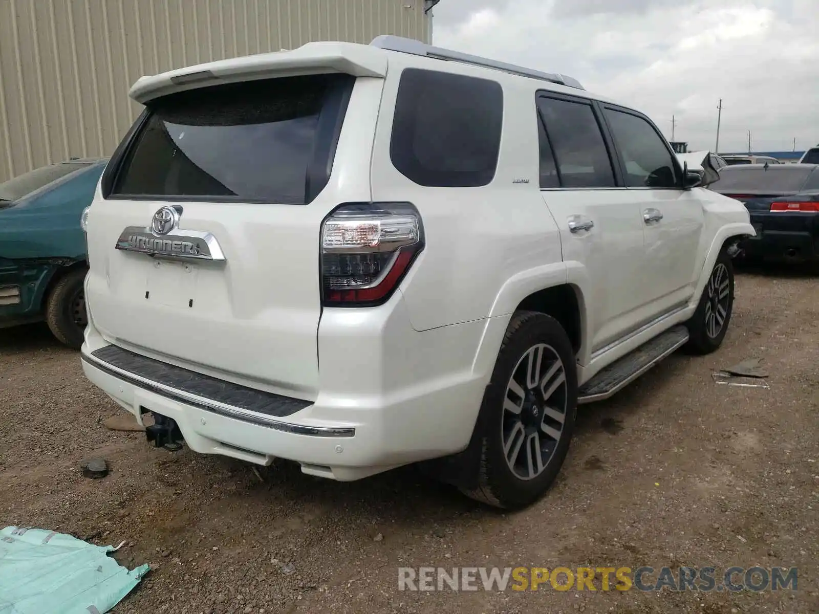 4 Фотография поврежденного автомобиля JTEZU5JR4K5206249 TOYOTA 4RUNNER 2019