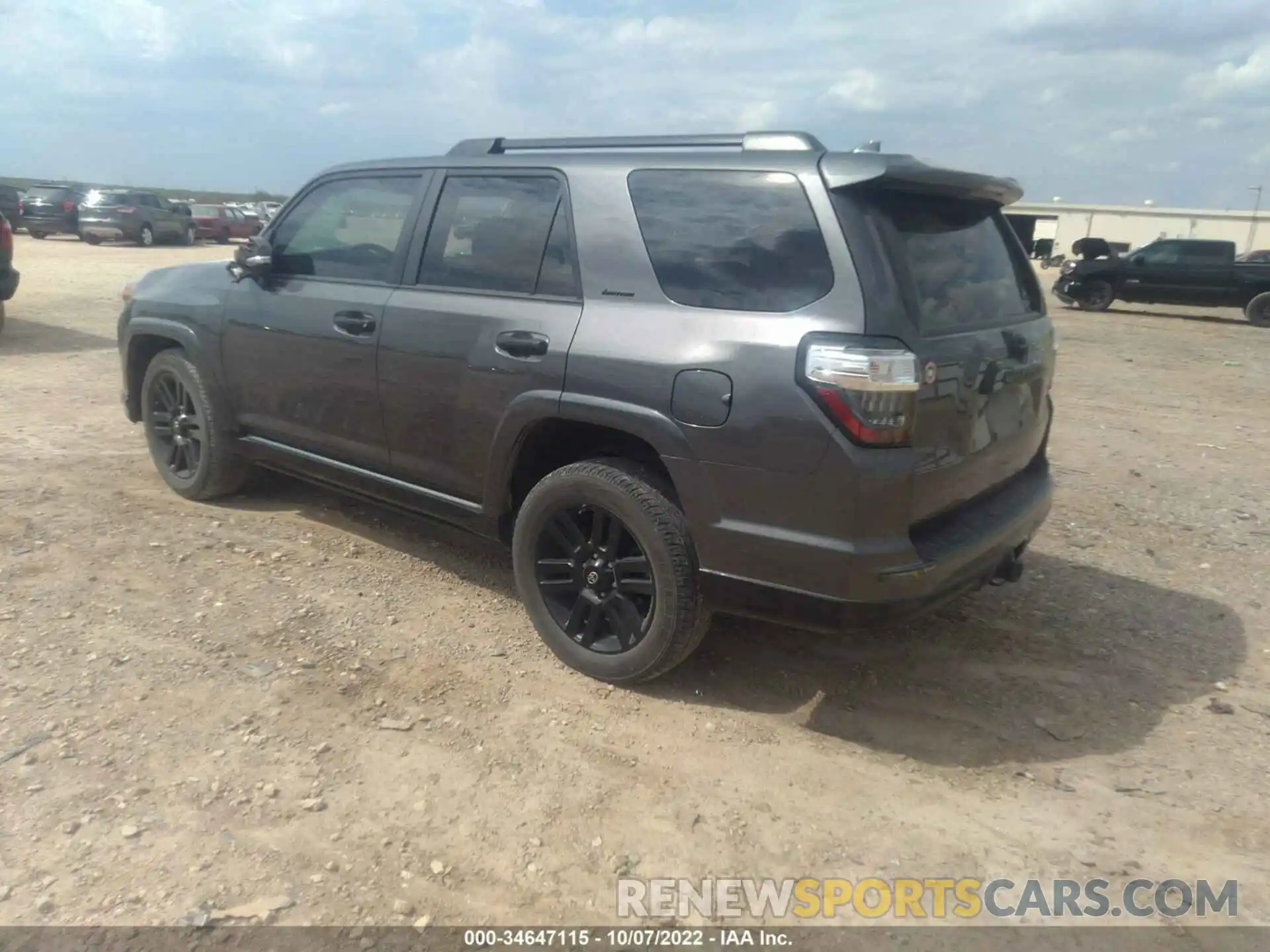 3 Photograph of a damaged car JTEZU5JR4K5207319 TOYOTA 4RUNNER 2019